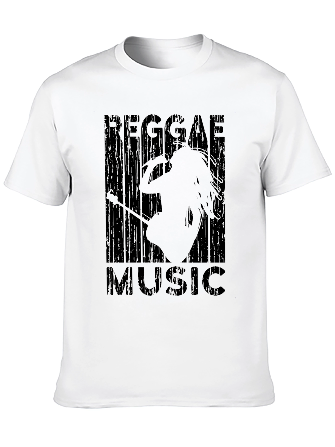 Reggae Music Graphic Tee - Black