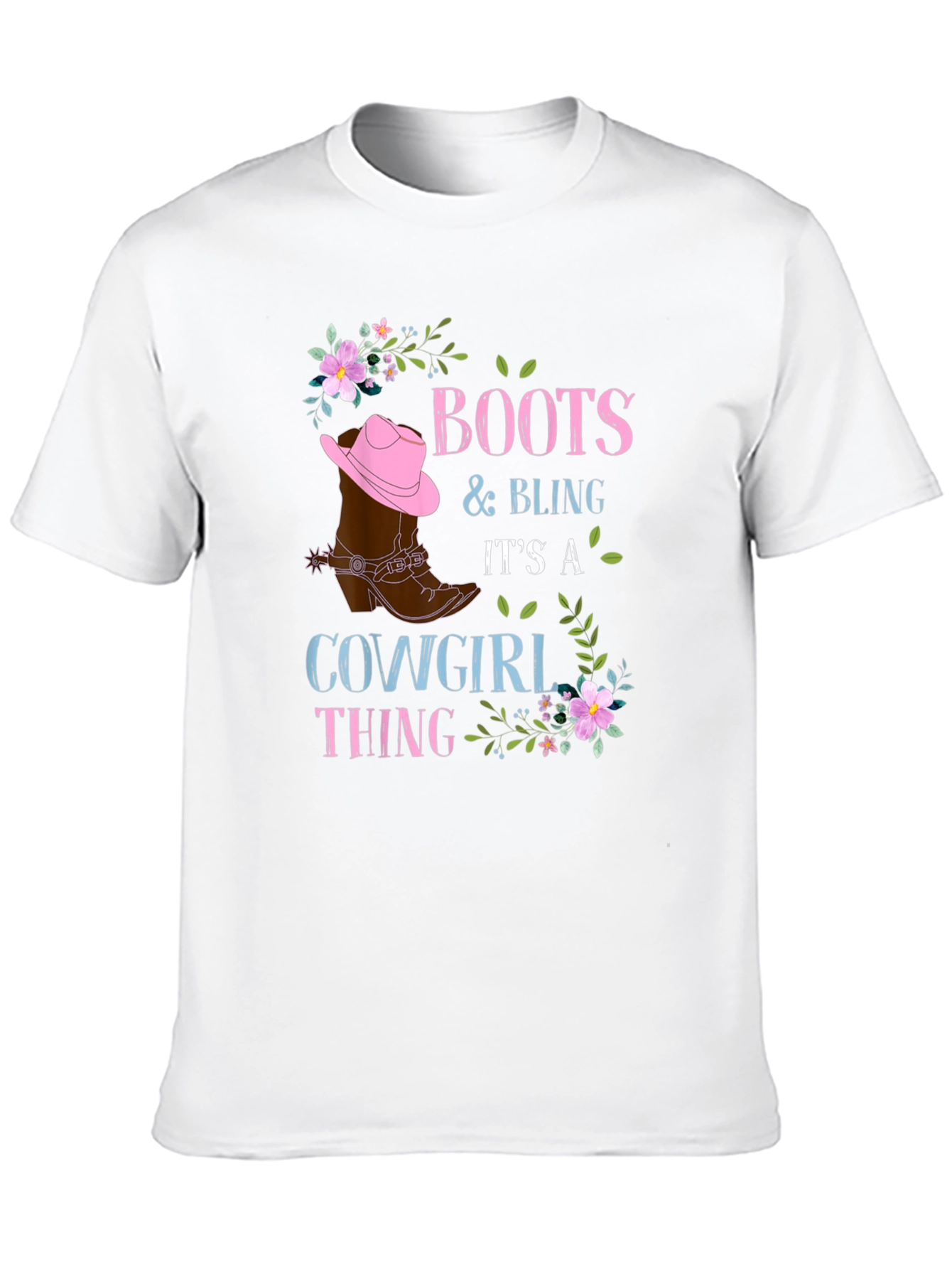 Boots & Bling Cowgirl T-Shirt