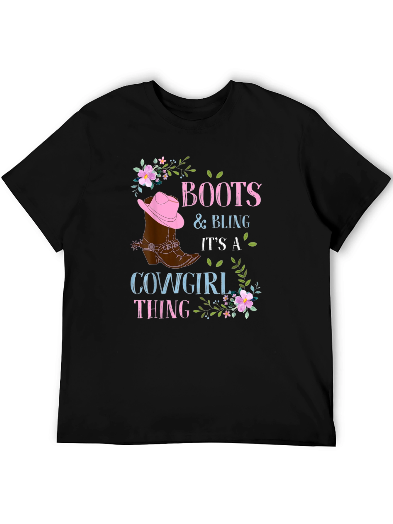 Boots & Bling Cowgirl T-Shirt