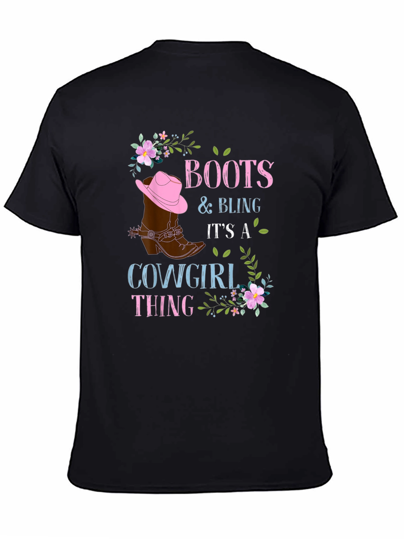 Boots & Bling Cowgirl T-Shirt