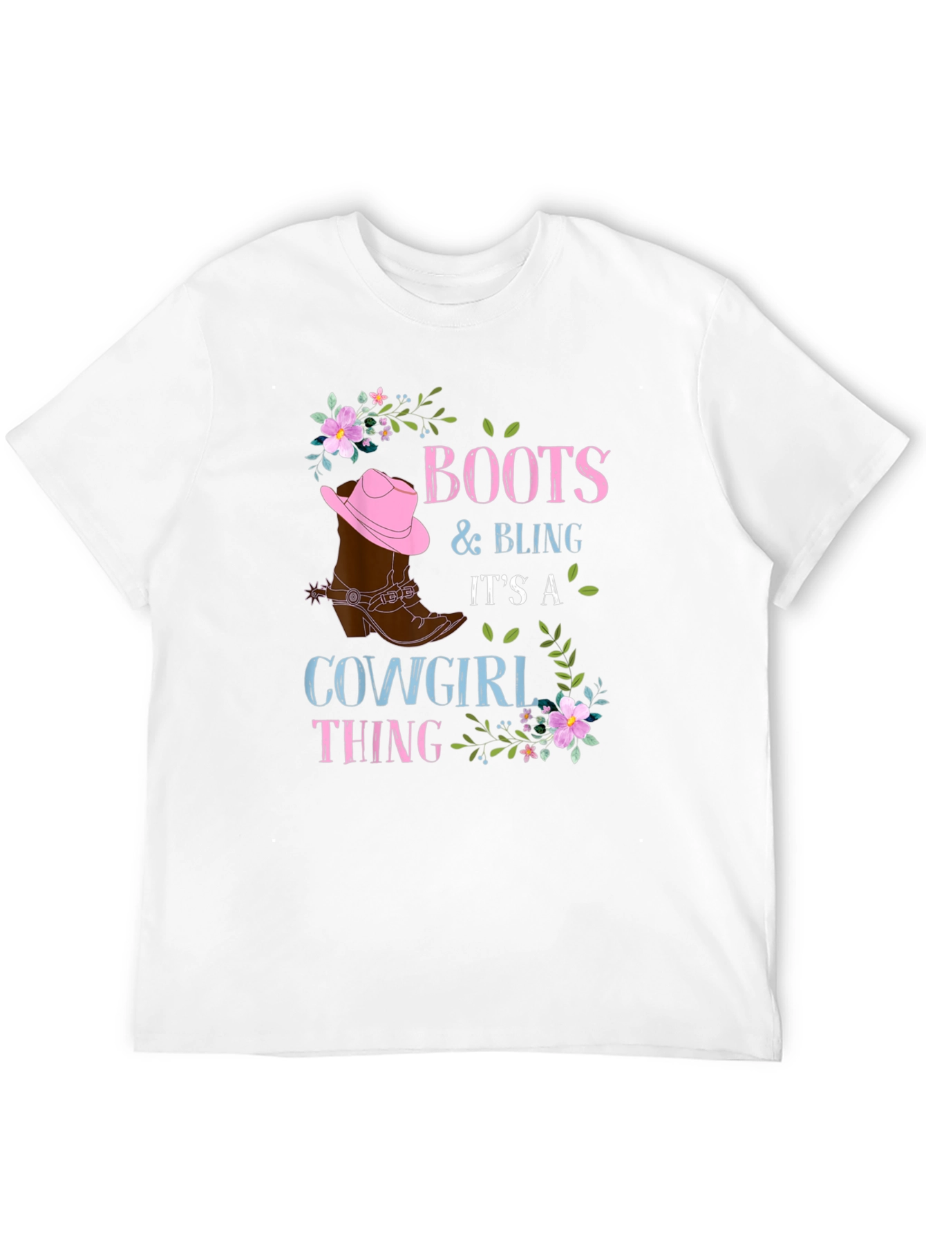 Boots & Bling Cowgirl T-Shirt