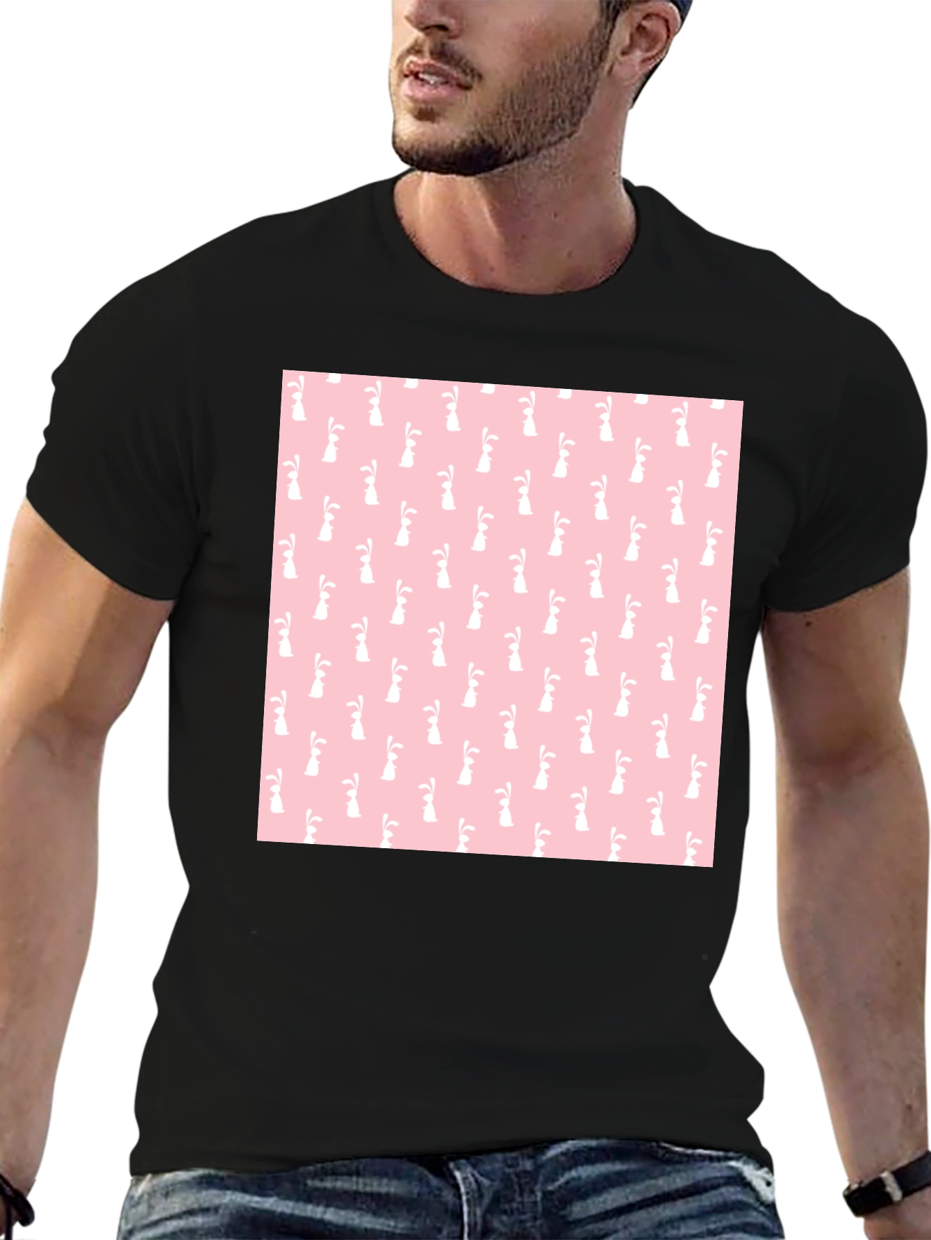 Bunny Pattern T-Shirt