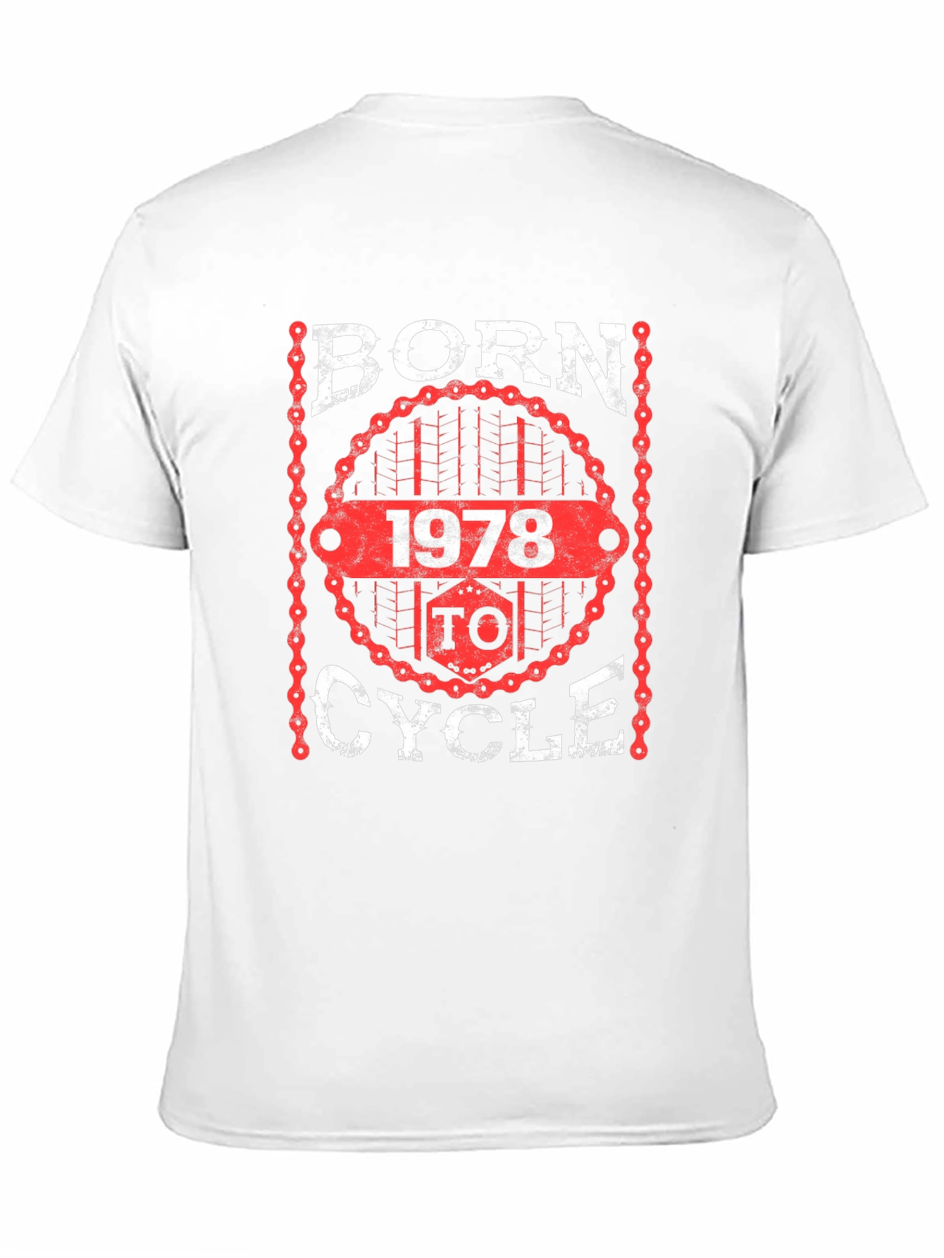 Born 1978 to Cycle Black T-Shirt