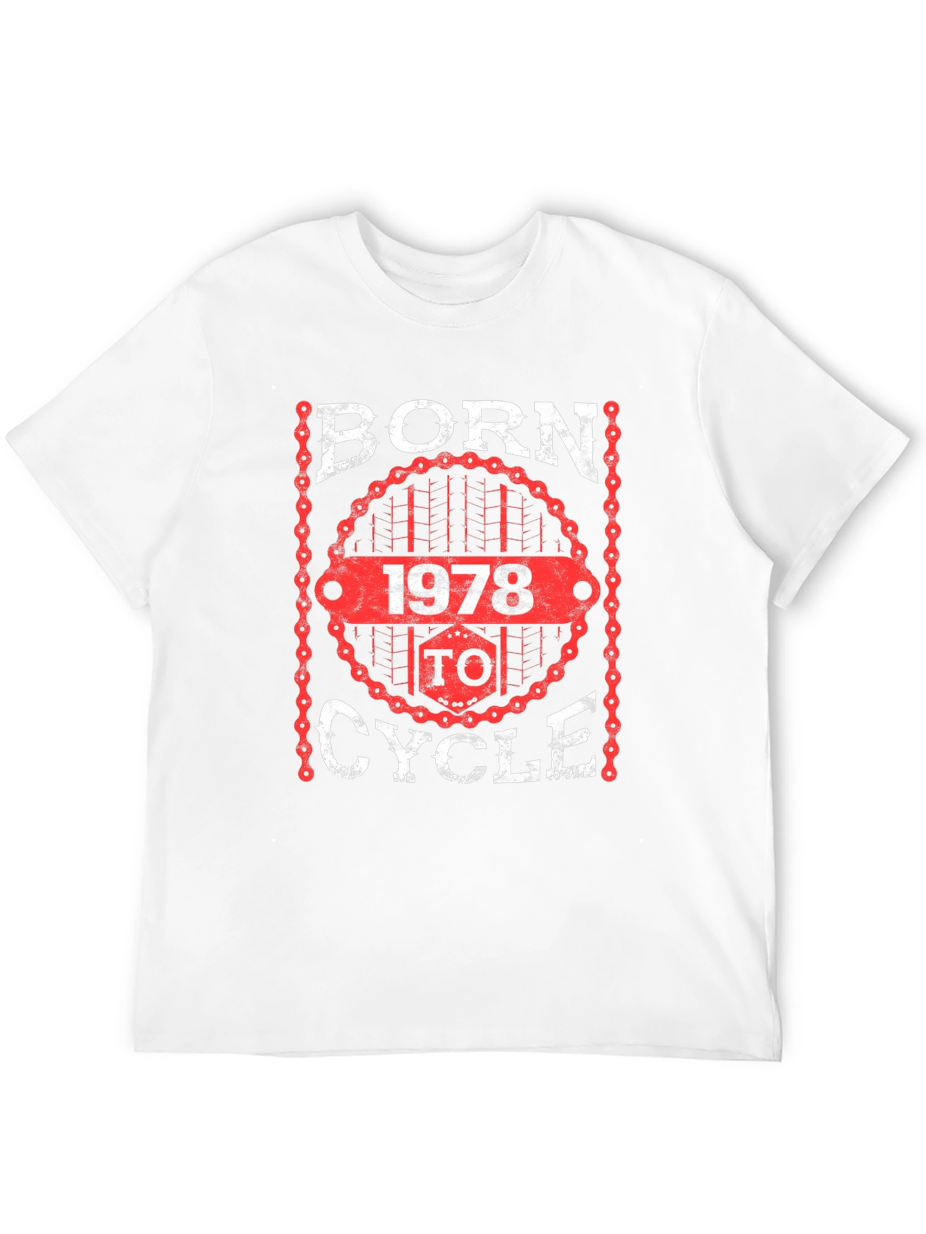 Born 1978 to Cycle Black T-Shirt