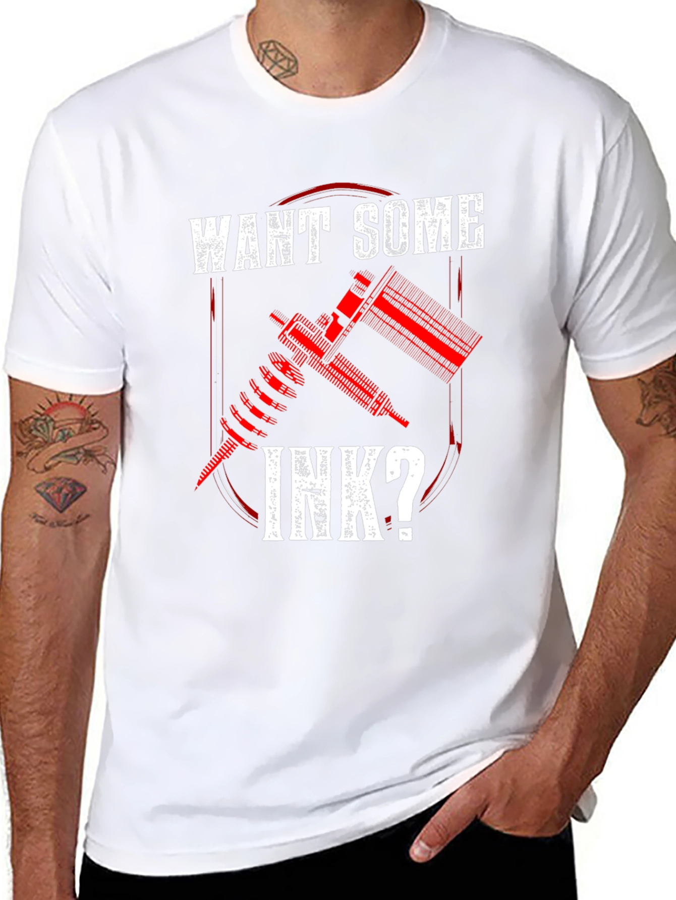 Want Some Ink? Tattoo Artist Graphic Tee