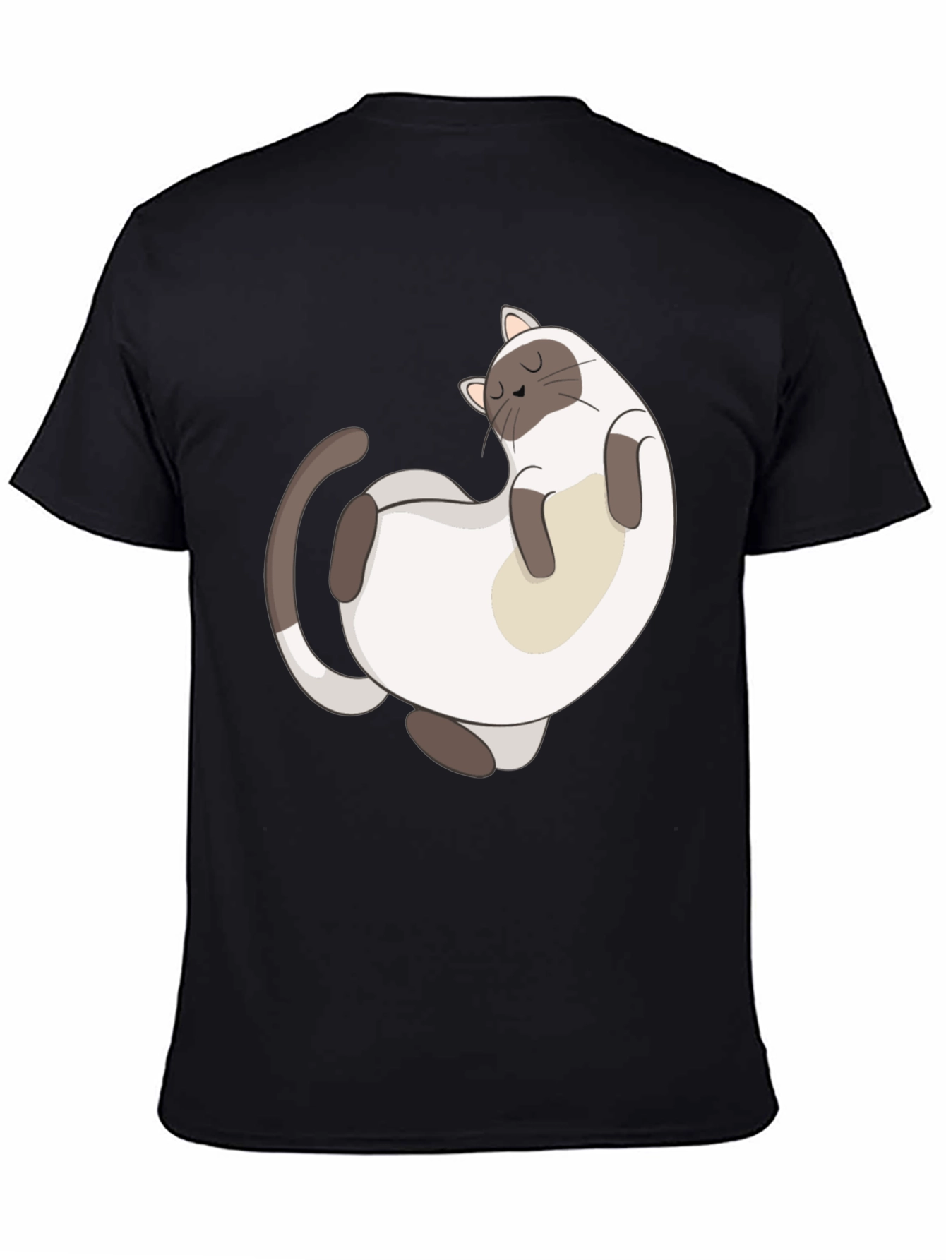 Siamese Cat Nap T-Shirt - Relaxed Fit
