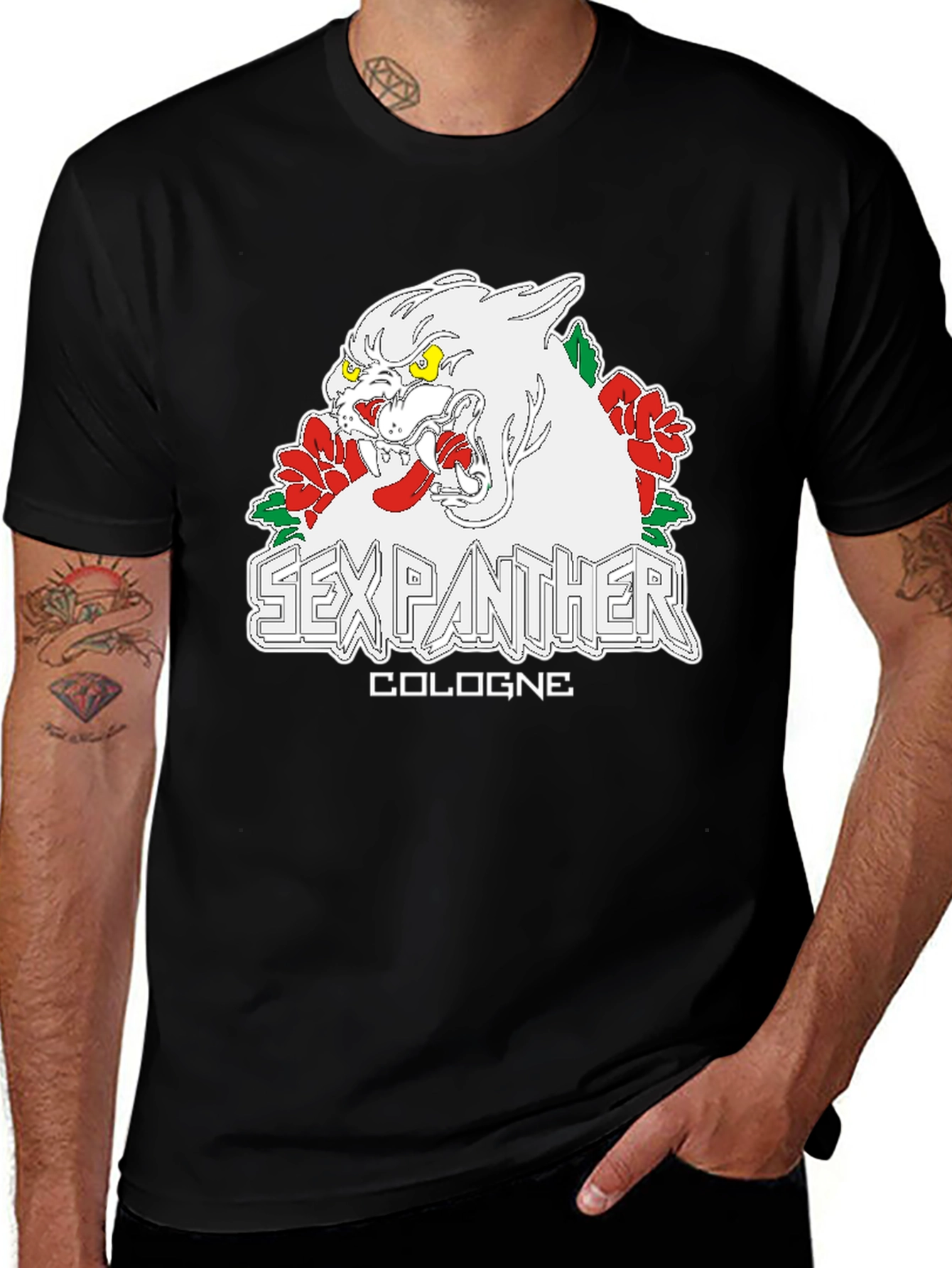 Sex Panther Cologne Graphic T-Shirt