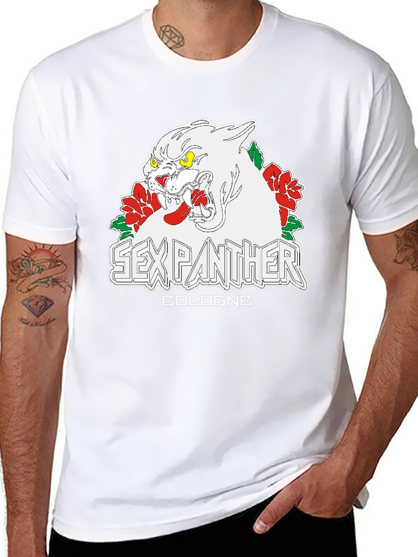 Sex Panther Cologne Graphic T-Shirt