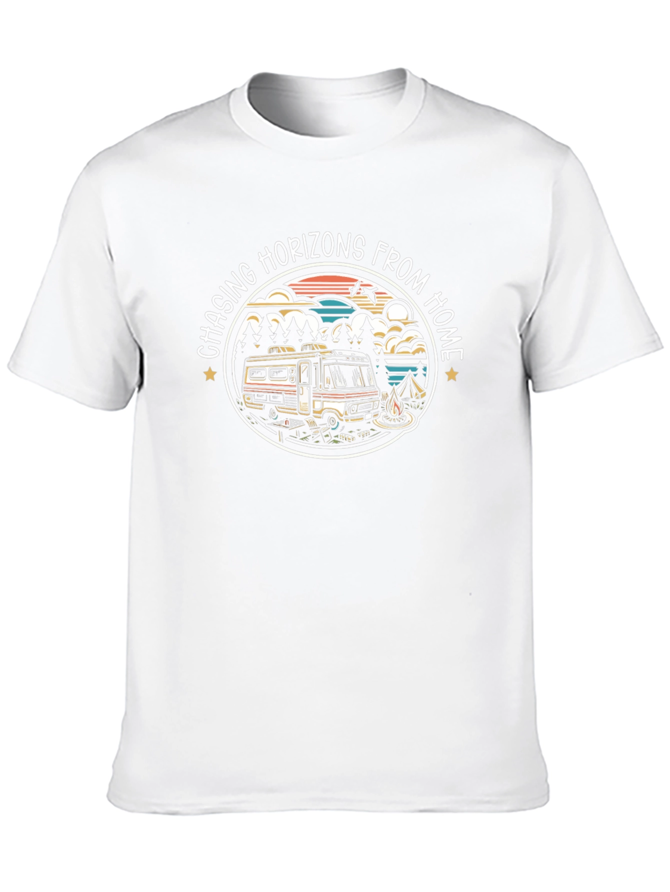 Chasing Horizons RV Camping T-Shirt
