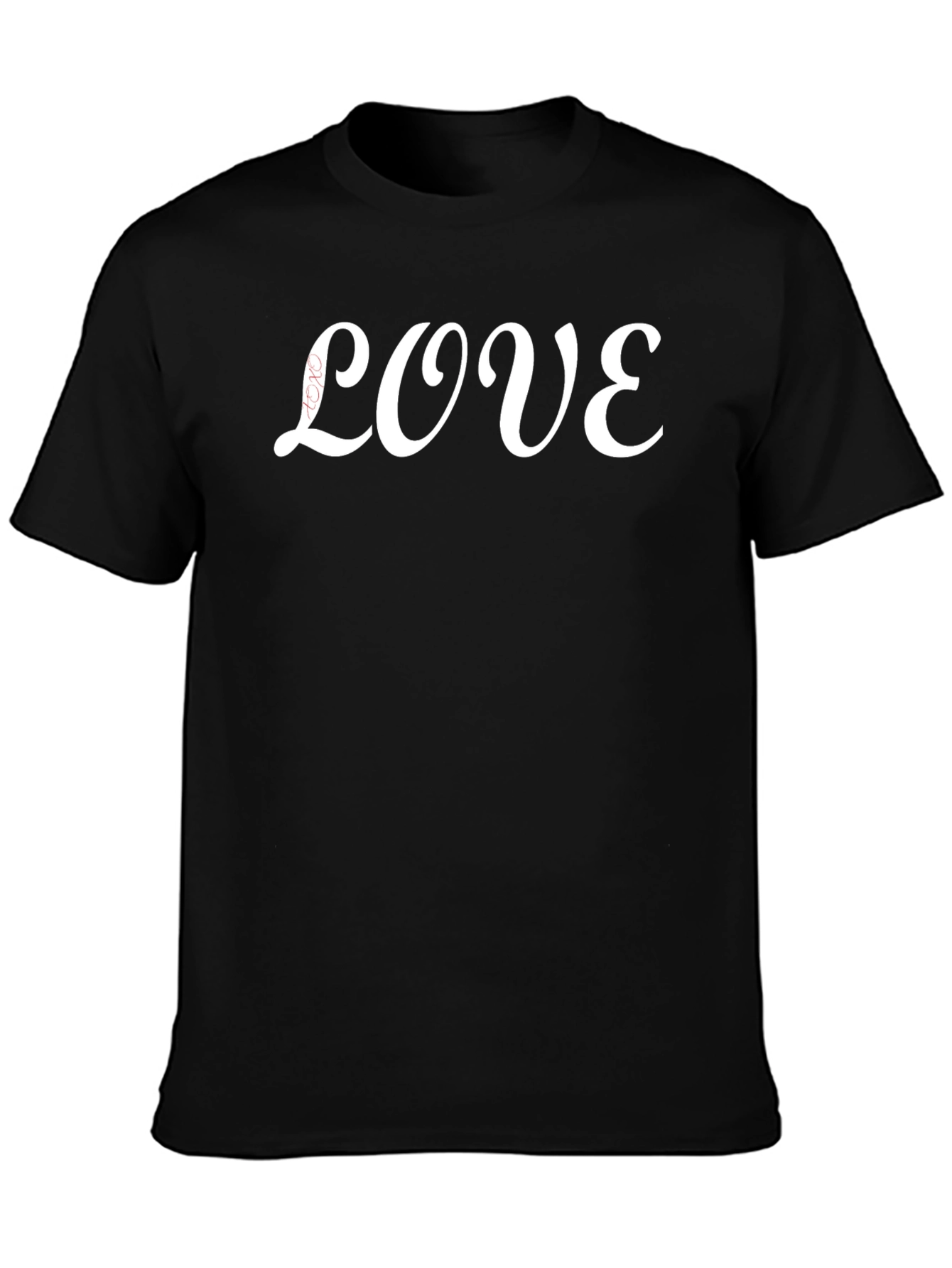 Love Graphic Print T-Shirt - Casual Wear