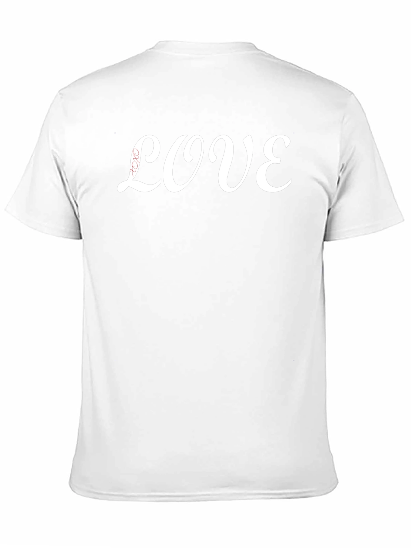 Love Graphic Print T-Shirt - Casual Wear