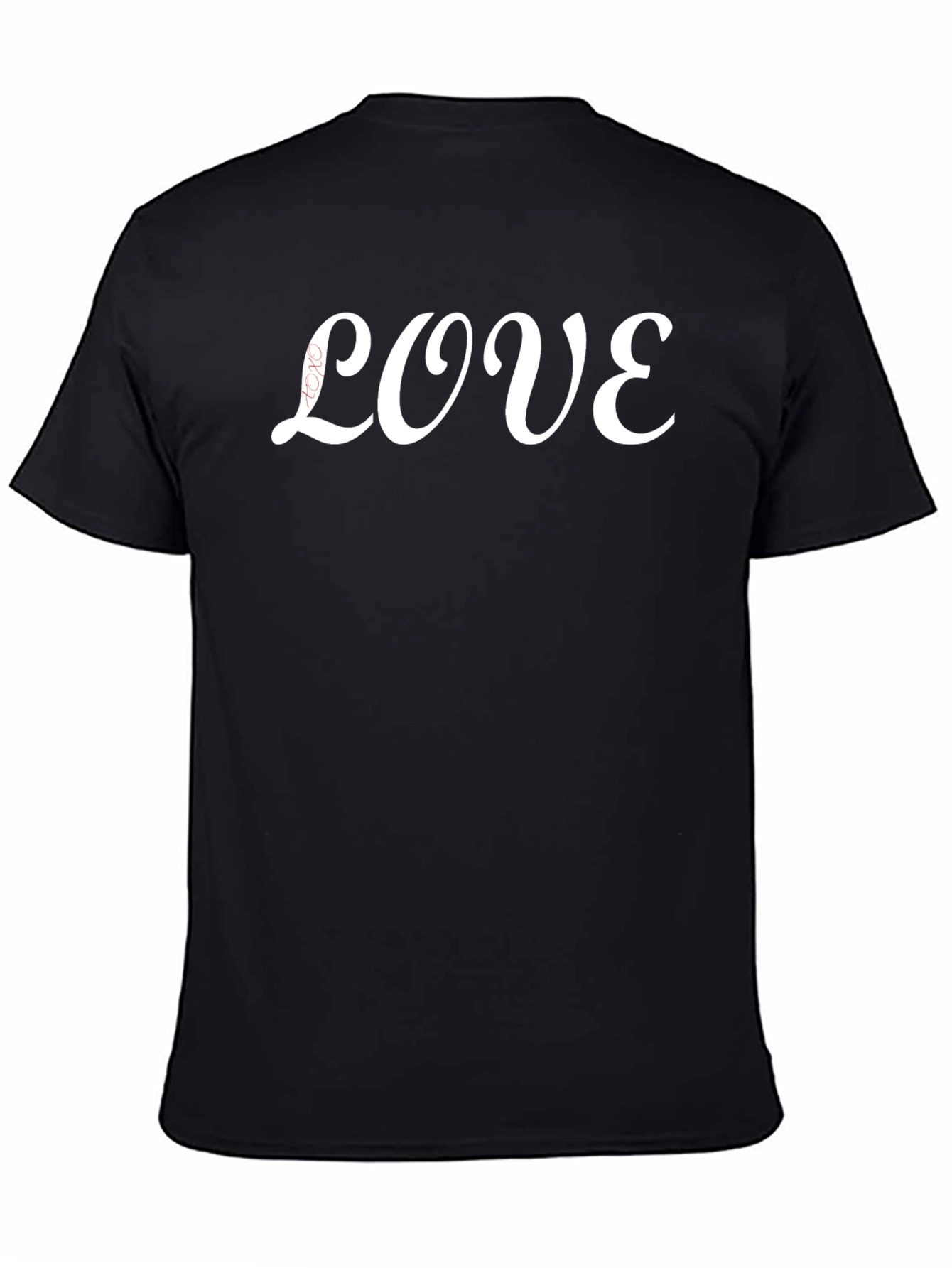 Love Graphic Print T-Shirt - Casual Wear