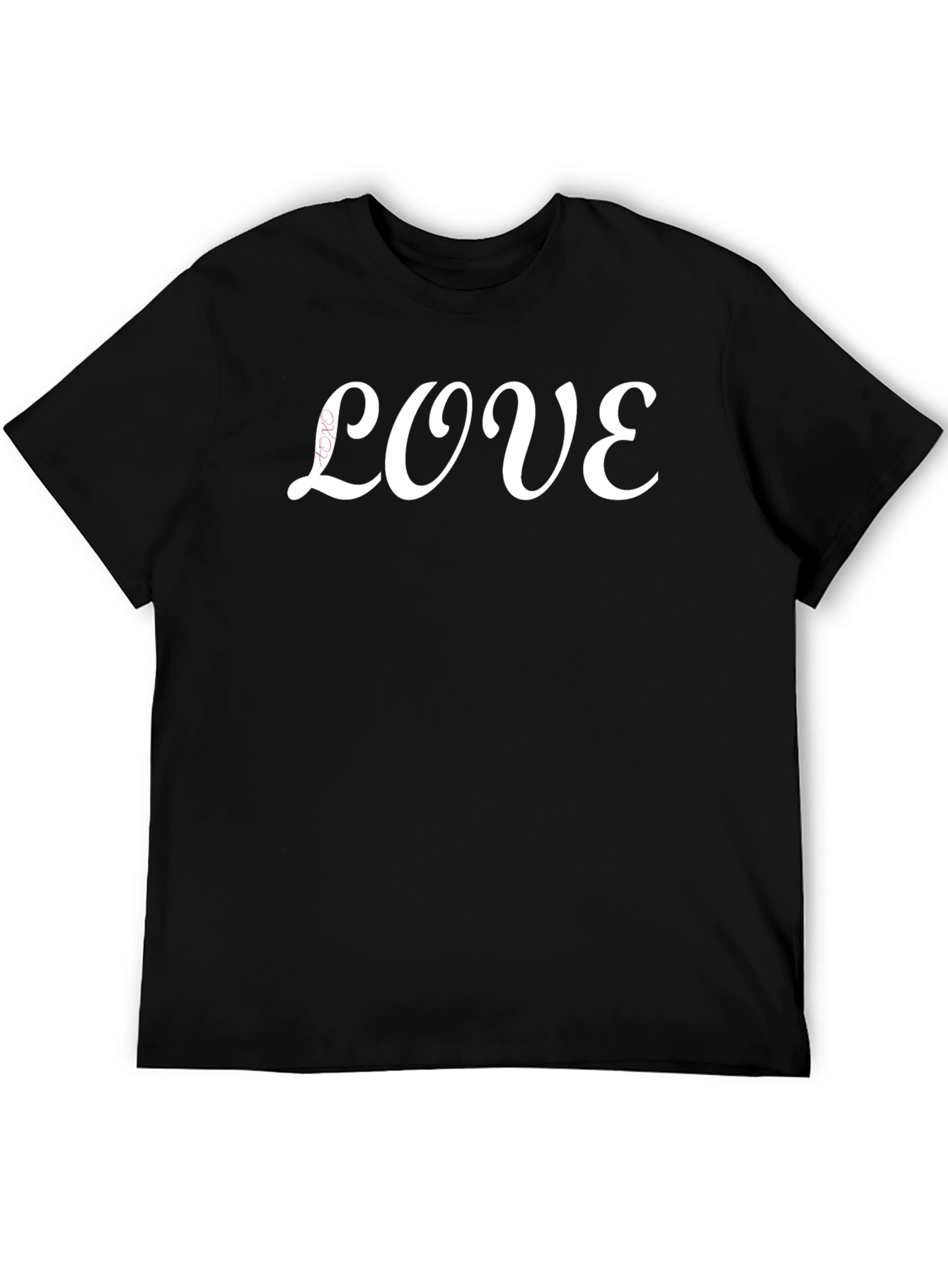 Love Graphic Print T-Shirt - Casual Wear