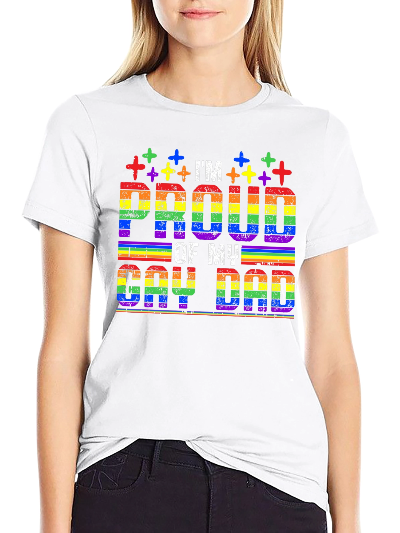 Im Proud of My Gay Dad Pride T-Shirt
