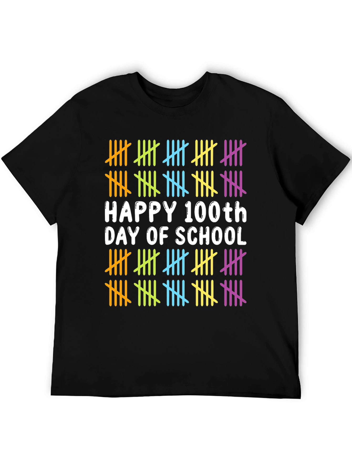 100th Day of School Tally Mark T-Shirt