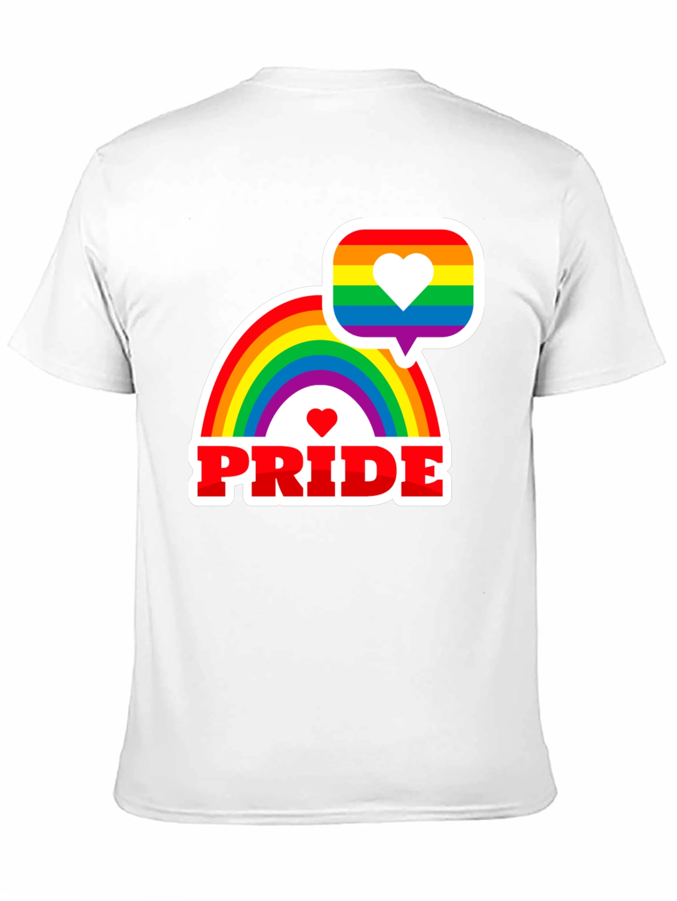 Pride Rainbow Graphic Tee