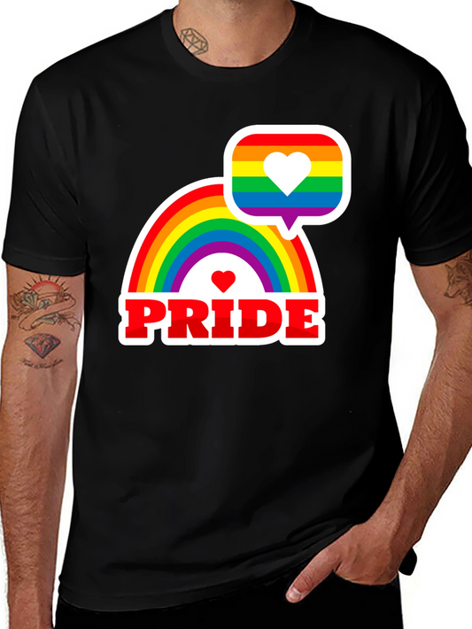Pride Rainbow Graphic Tee