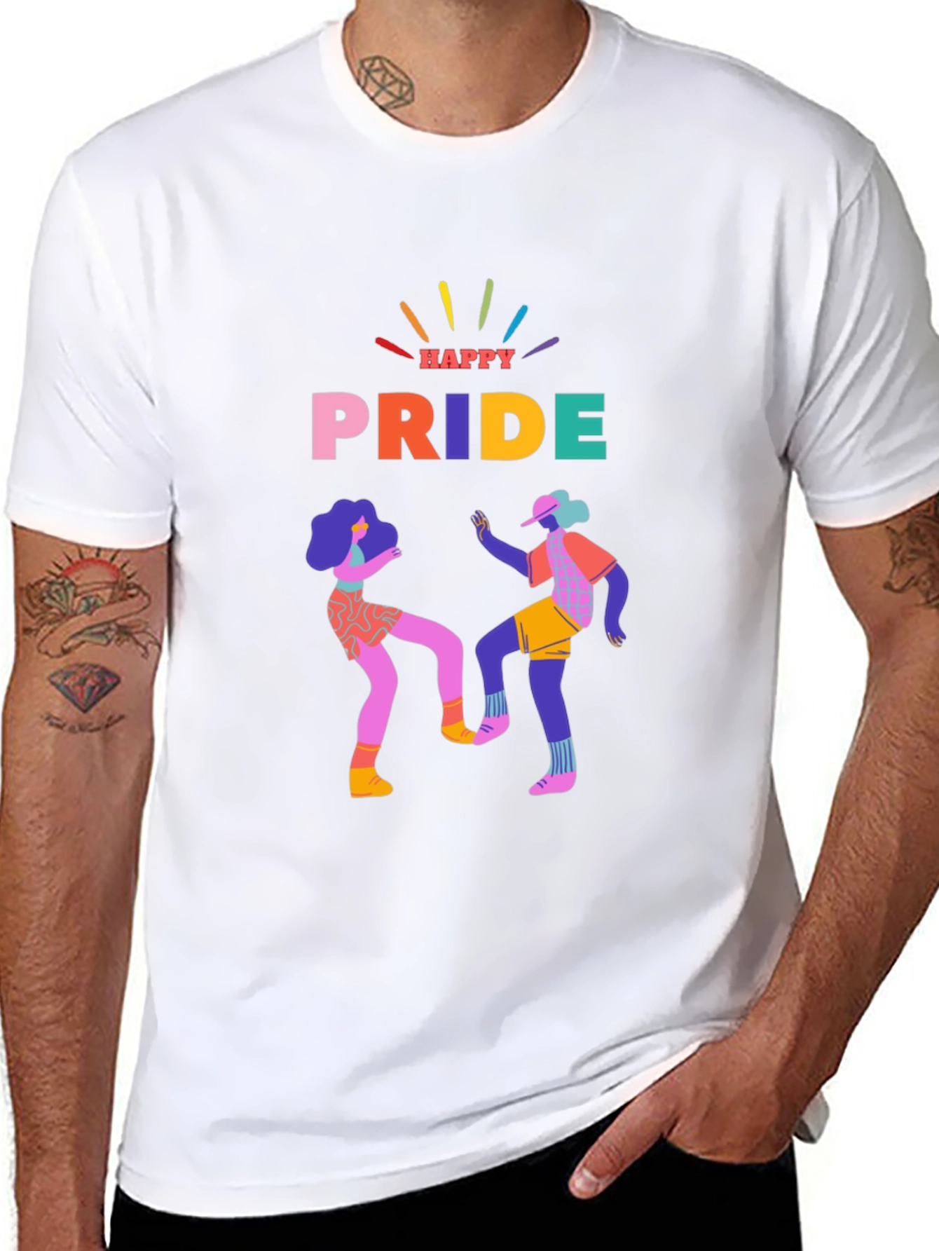 Happy Pride Graphic T-Shirt