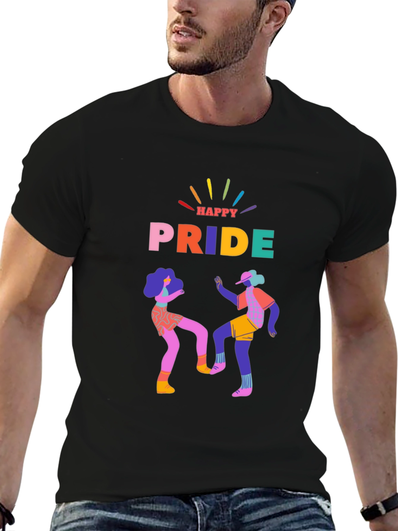 Happy Pride Graphic T-Shirt