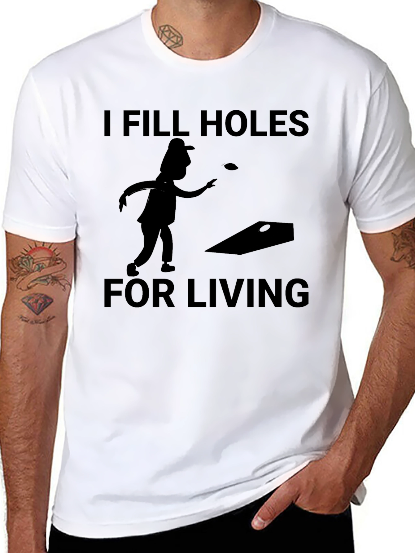 I Fill Holes for Living T-Shirt