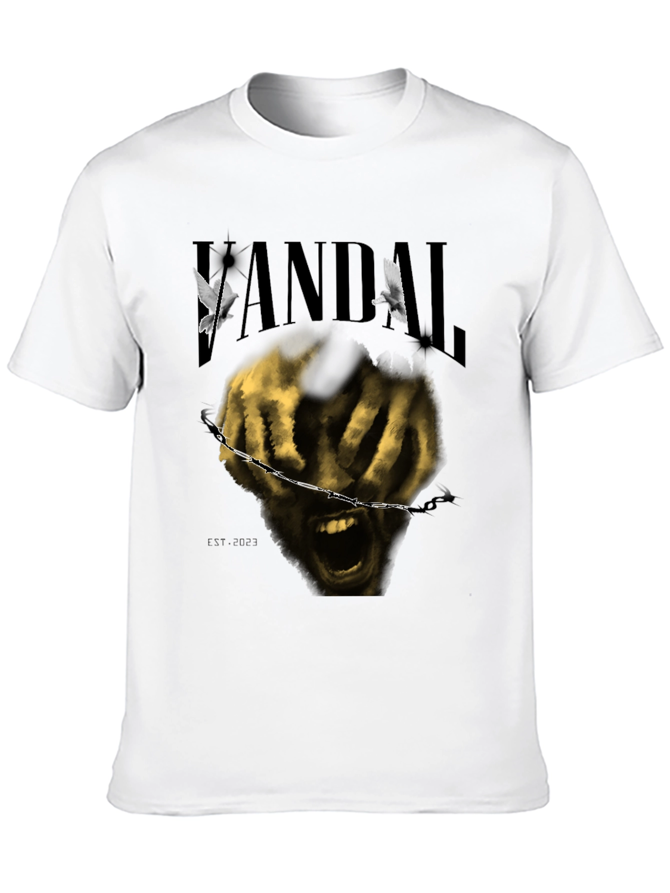Vandal Graphic Tee: Edgy Streetwear