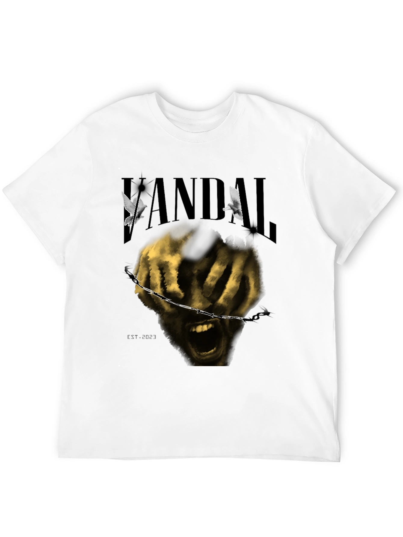 Vandal Graphic Tee: Edgy Streetwear