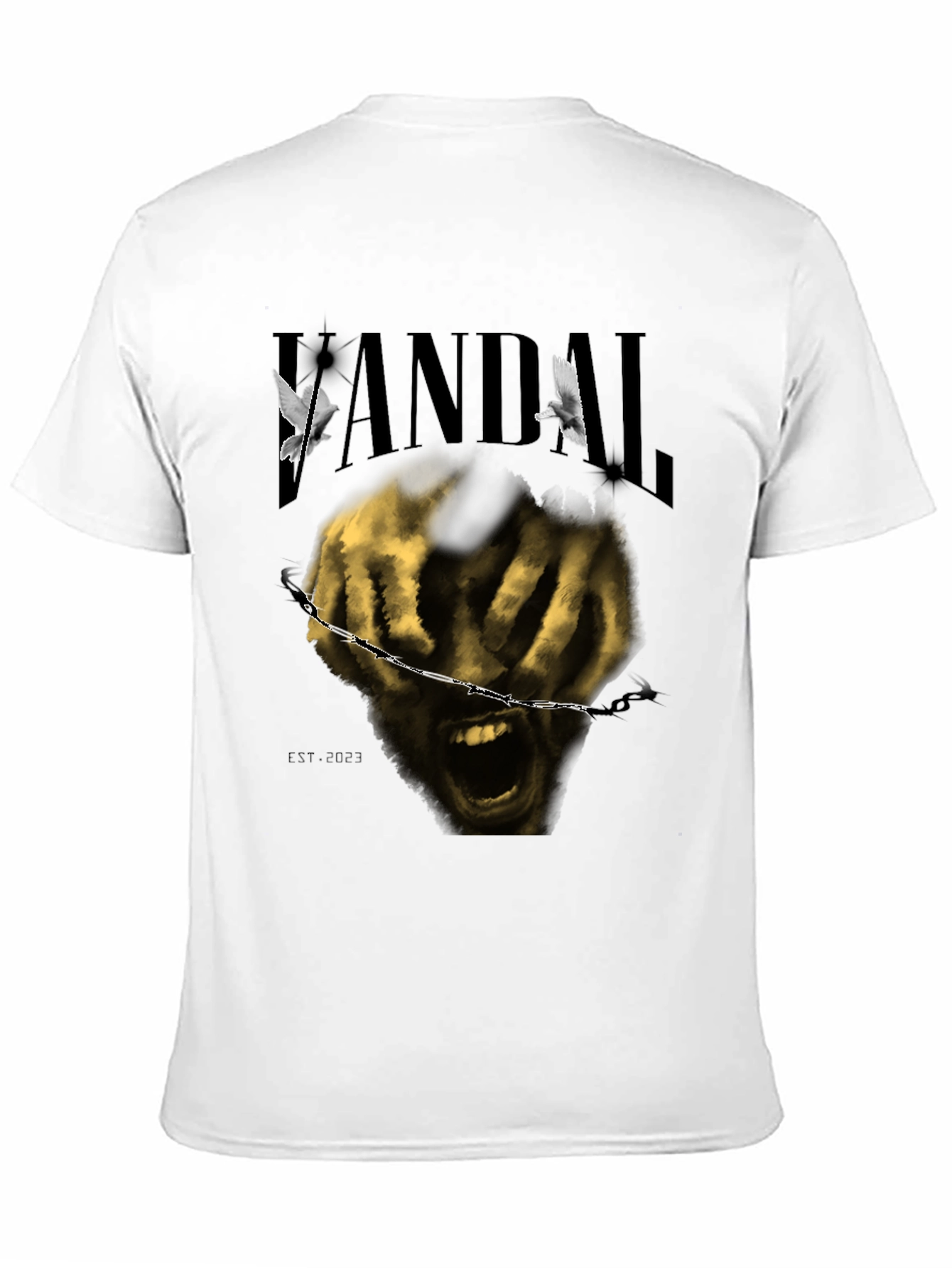 Vandal Graphic Tee: Edgy Streetwear
