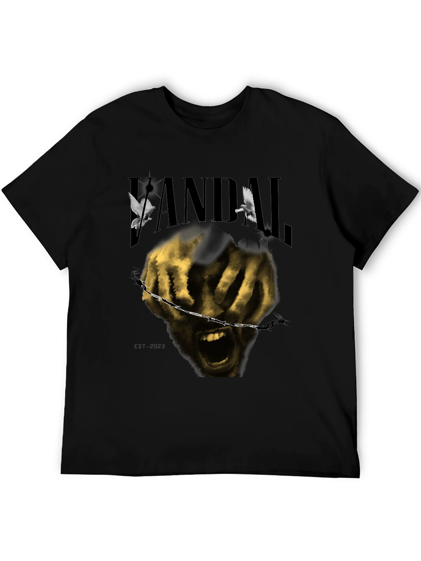 Vandal Graphic Tee: Edgy Streetwear