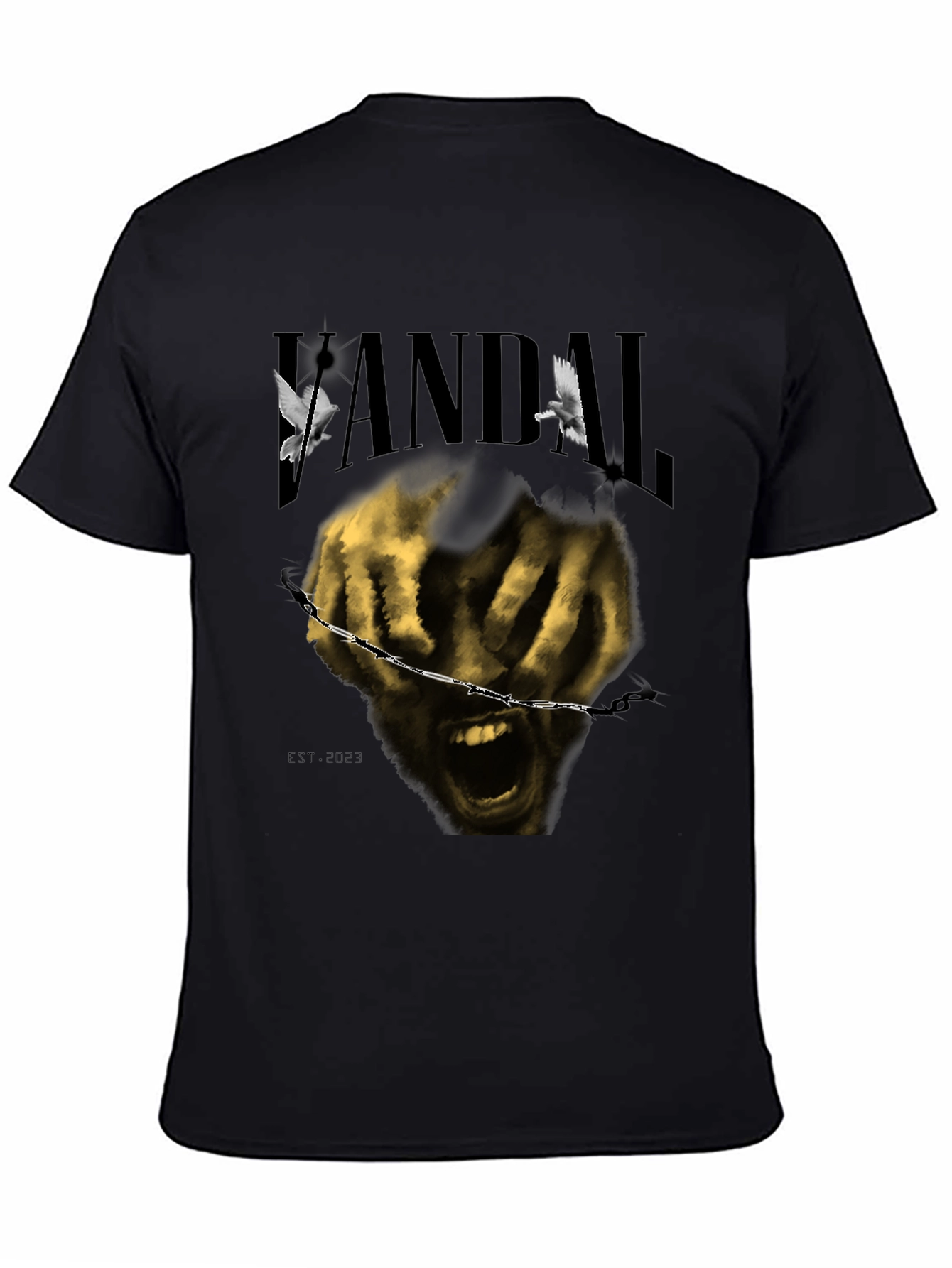 Vandal Graphic Tee: Edgy Streetwear