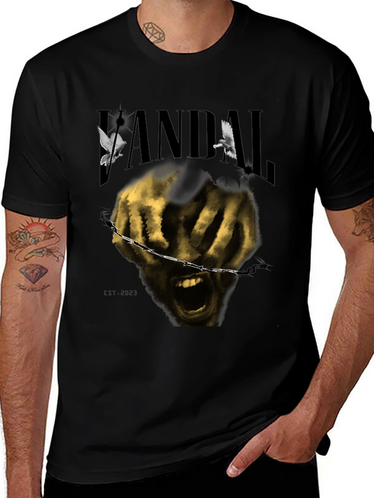Vandal Graphic Tee: Edgy Streetwear