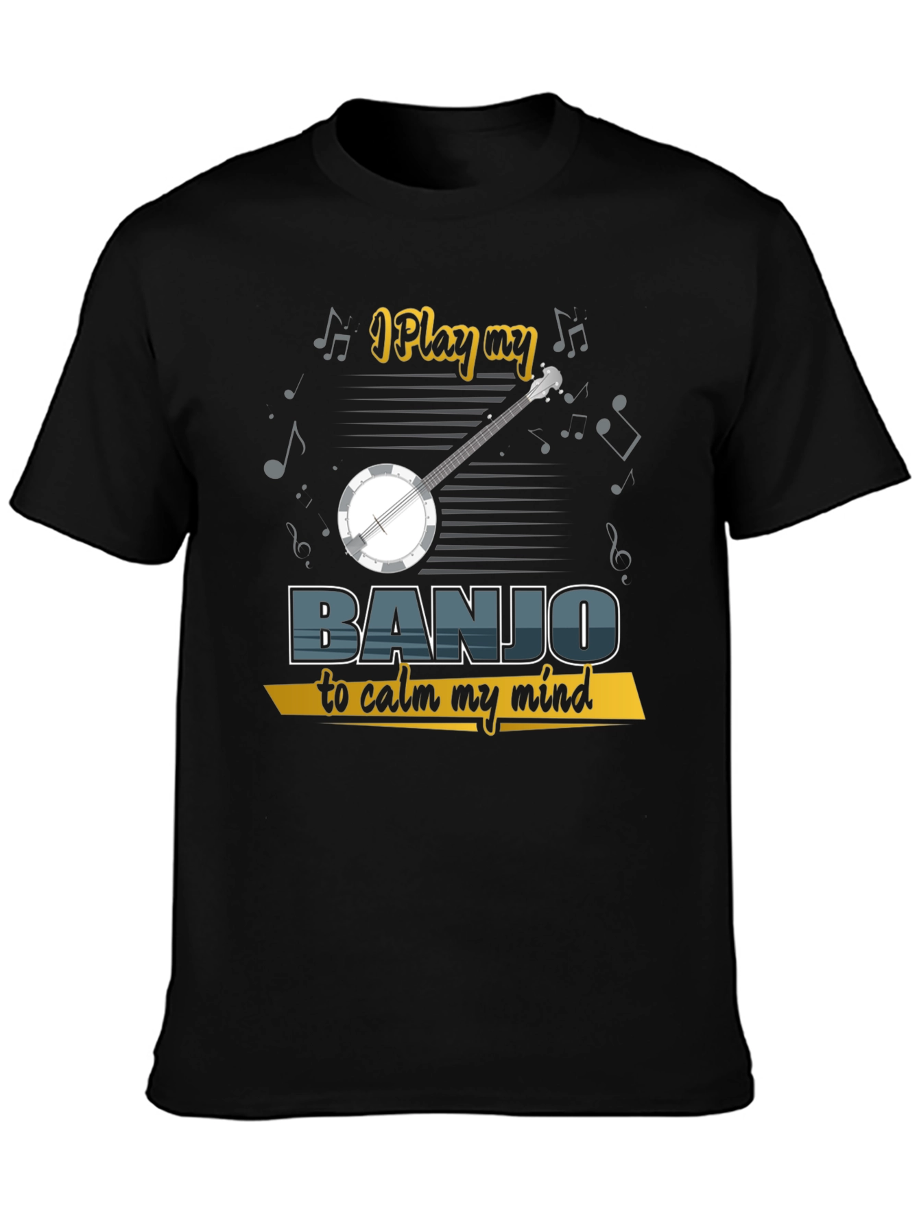 I Play Banjo T-Shirt Music Lover Gift