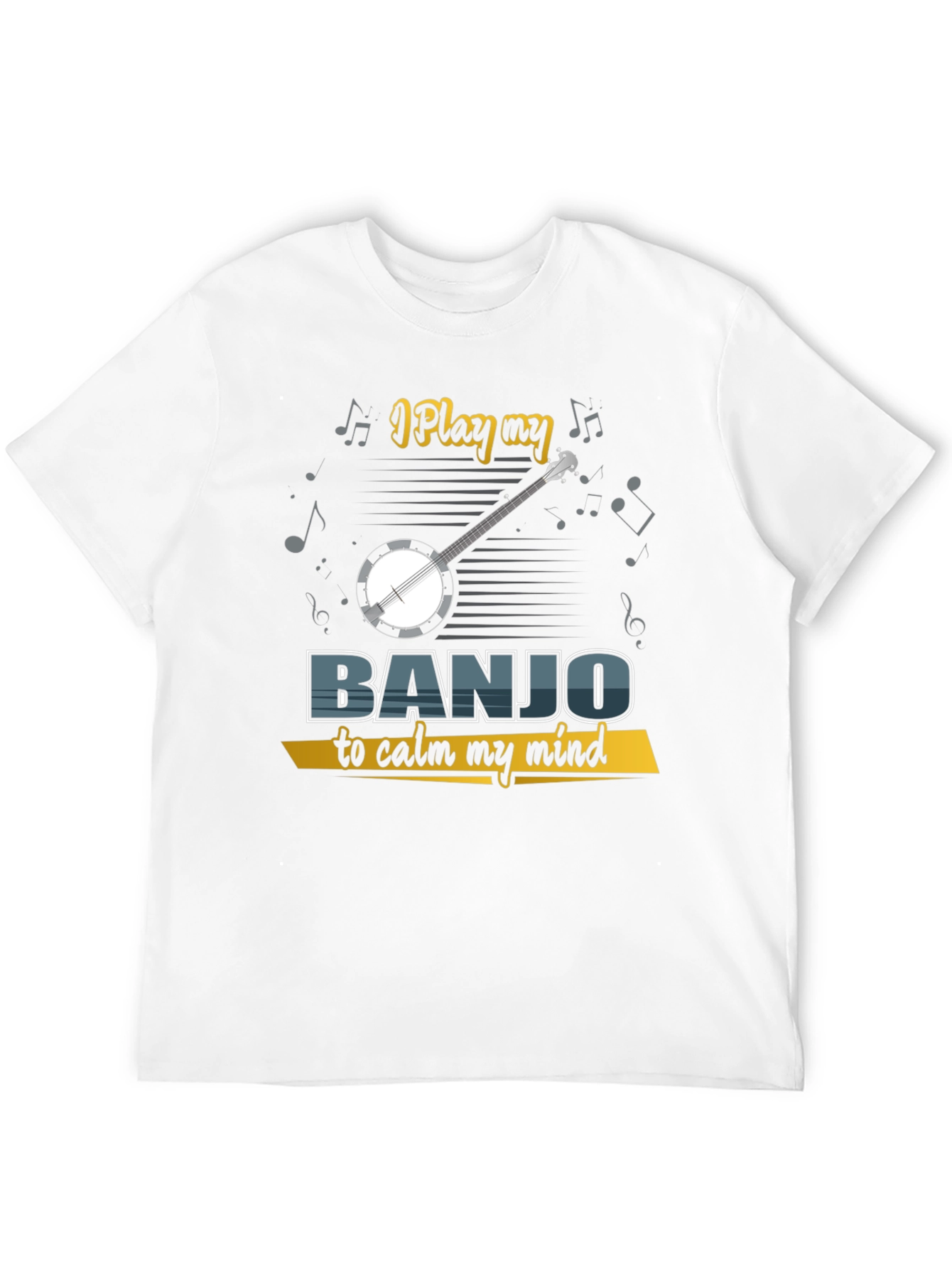 I Play Banjo T-Shirt Music Lover Gift