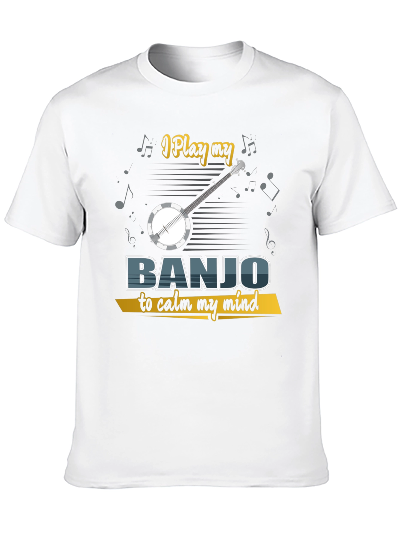 I Play Banjo T-Shirt Music Lover Gift
