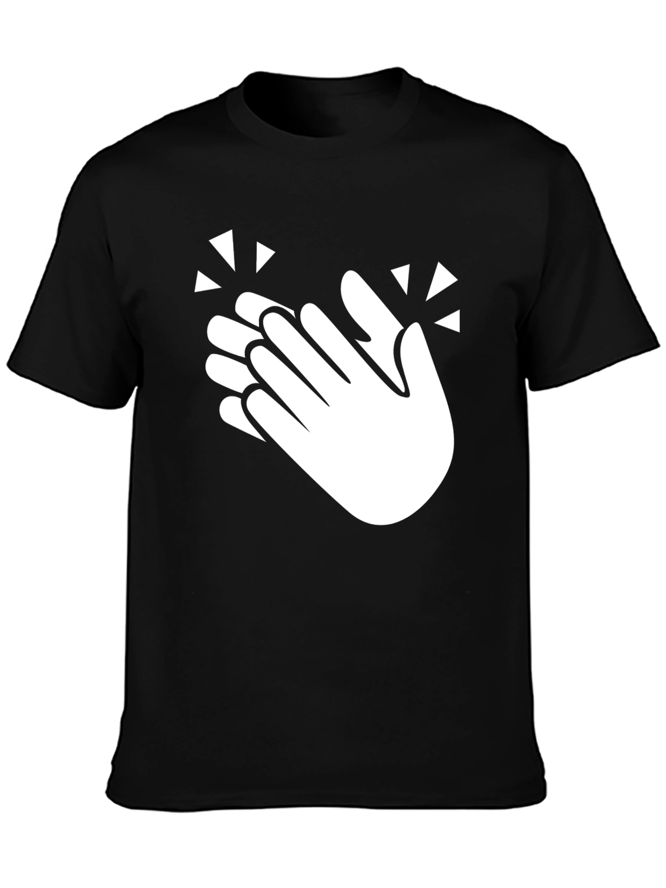 Clapping Hands Graphic Tee - Express Yourself!