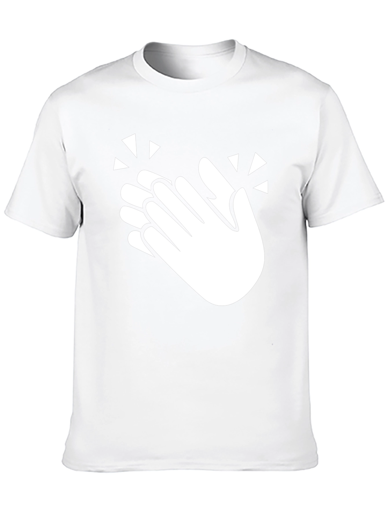Clapping Hands Graphic Tee - Express Yourself!