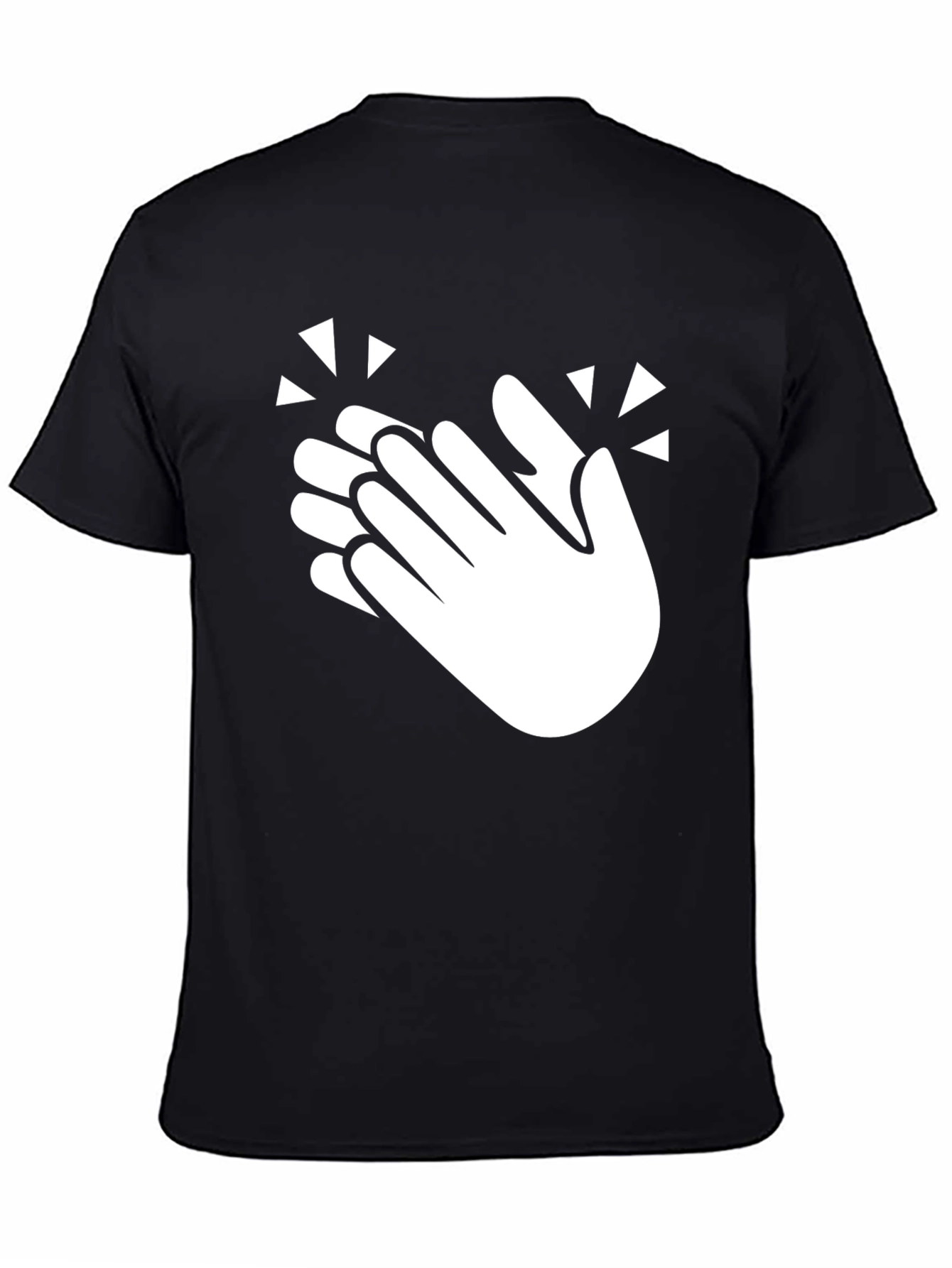 Clapping Hands Graphic Tee - Express Yourself!