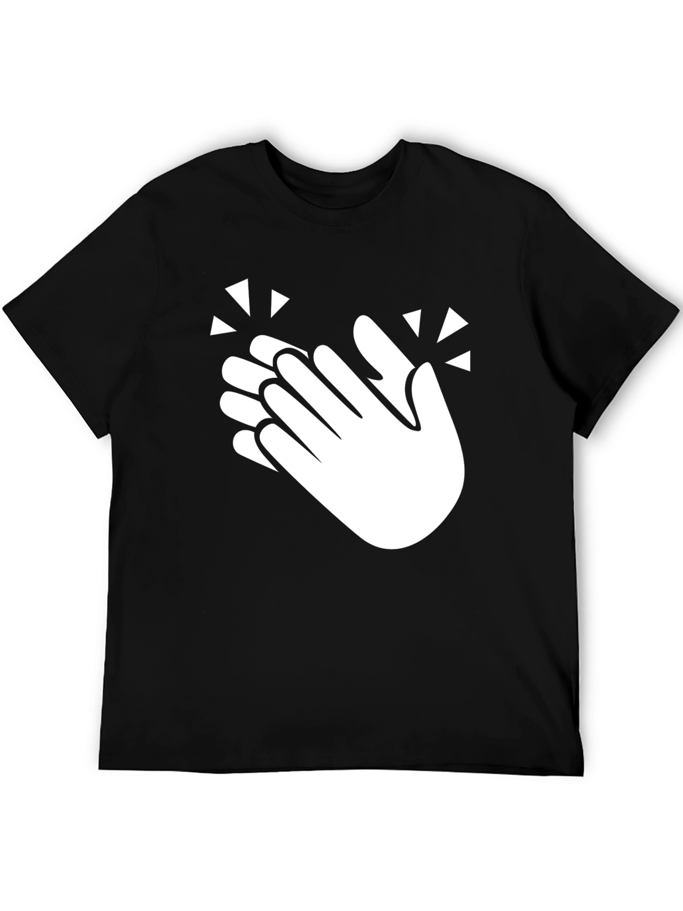 Clapping Hands Graphic Tee - Express Yourself!