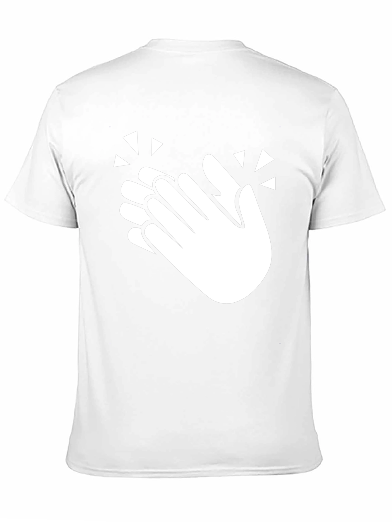 Clapping Hands Graphic Tee - Express Yourself!
