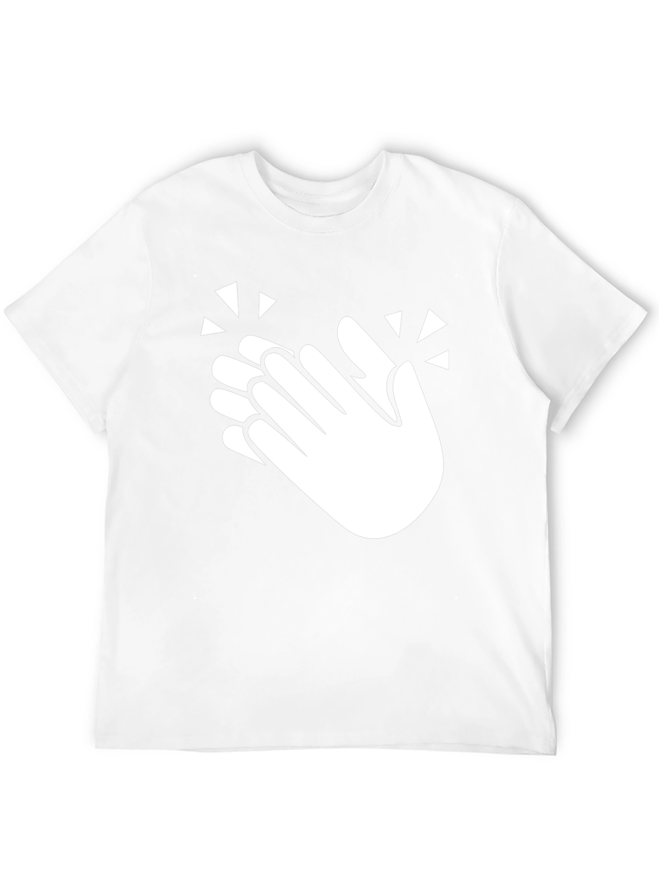 Clapping Hands Graphic Tee - Express Yourself!