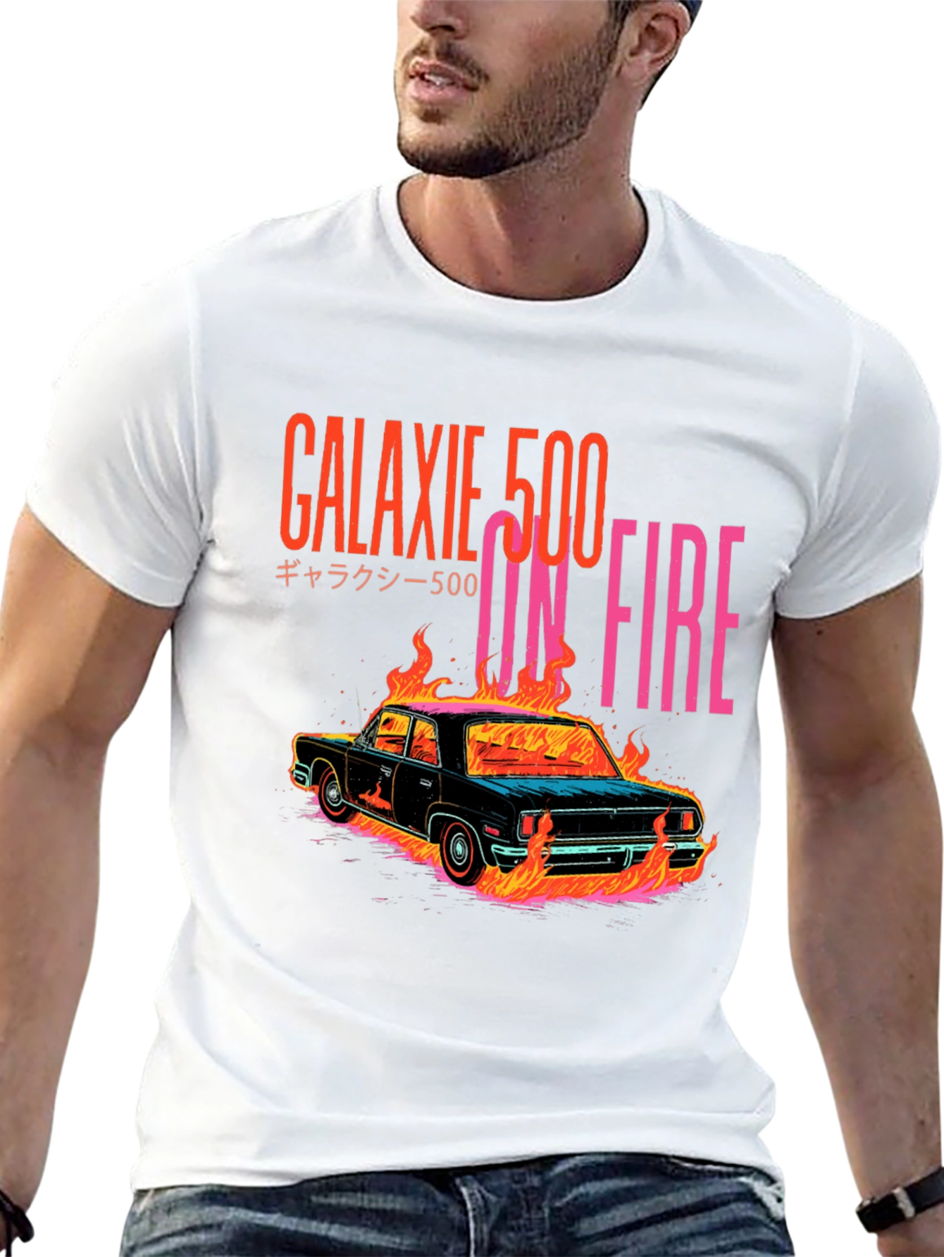 Galaxie 500 On Fire Graphic Tee