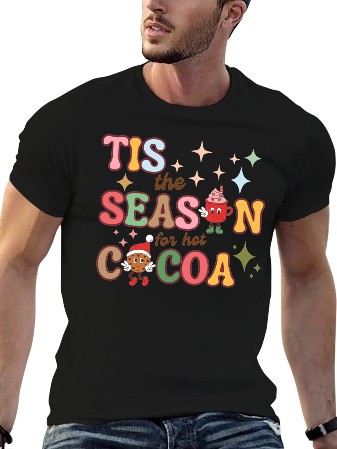 Tis the Season Hot Cocoa Graphic Tee