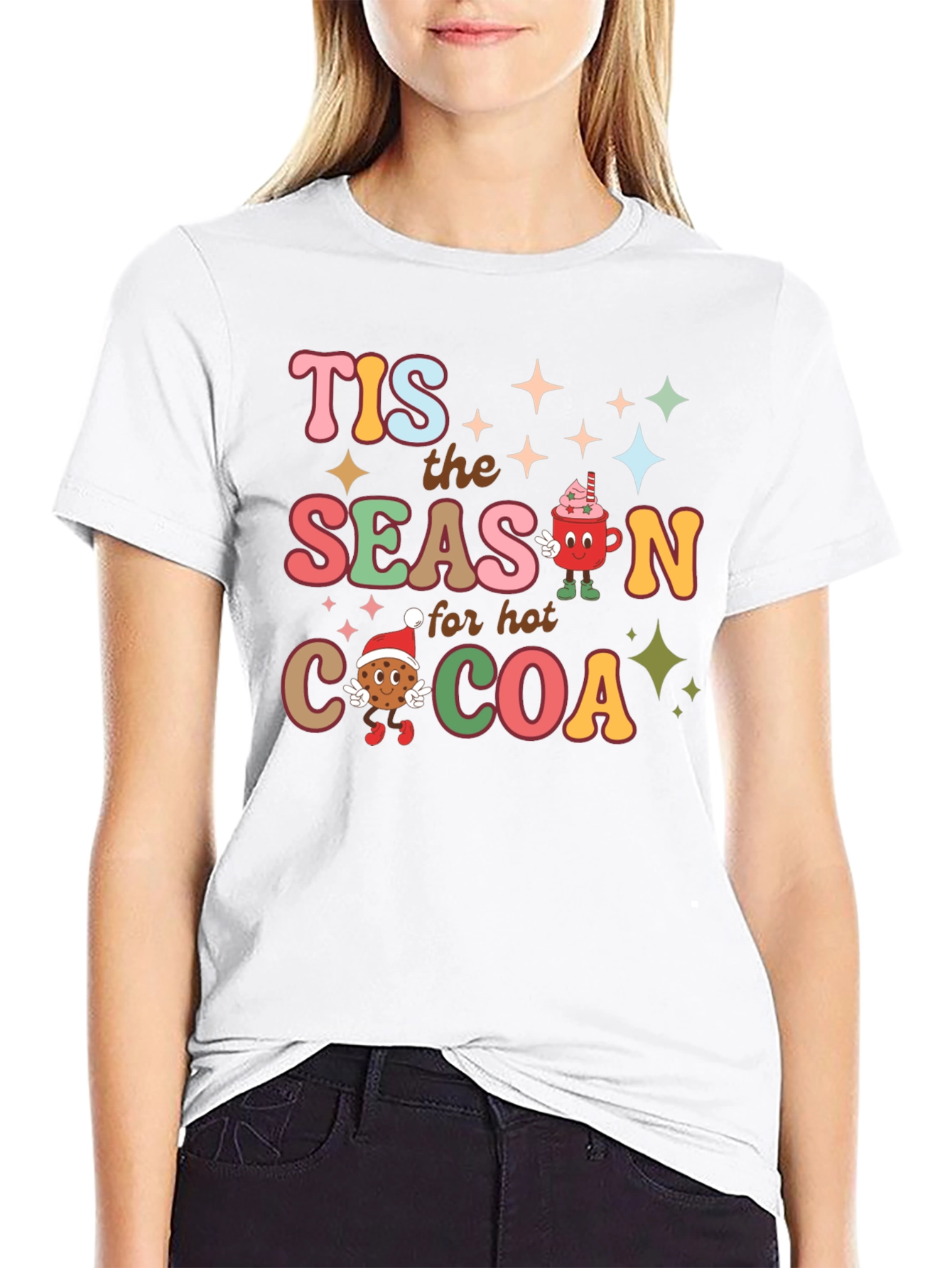 Tis the Season Hot Cocoa Graphic Tee