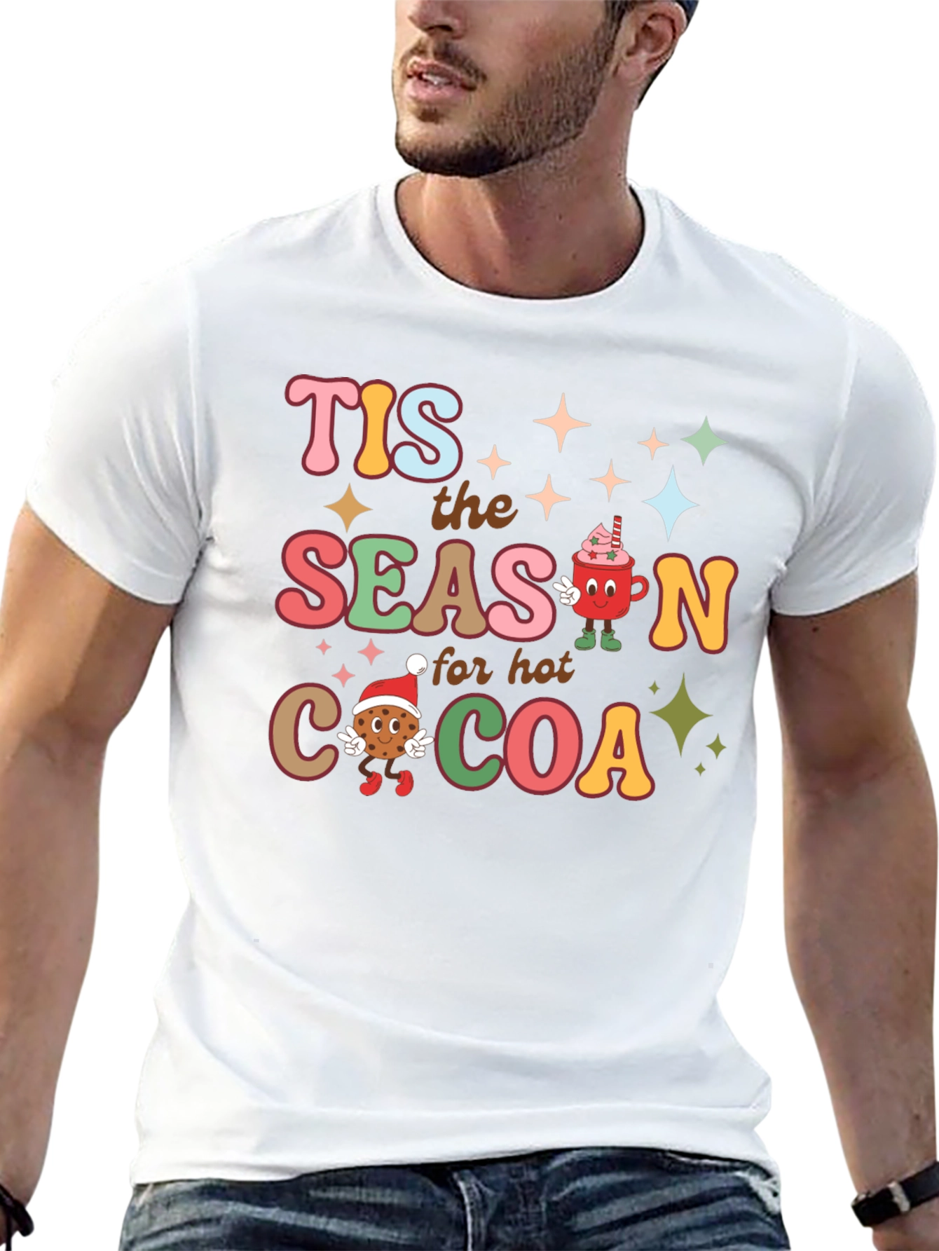 Tis the Season Hot Cocoa Graphic Tee