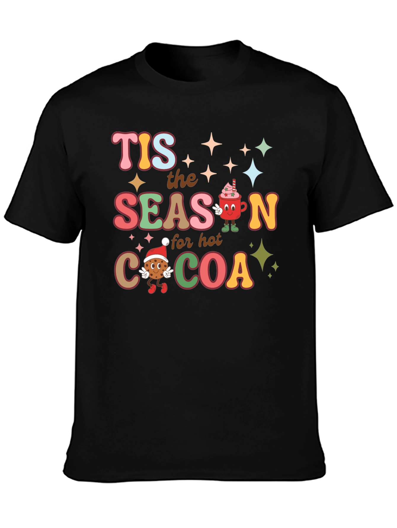 Tis the Season Hot Cocoa Graphic Tee