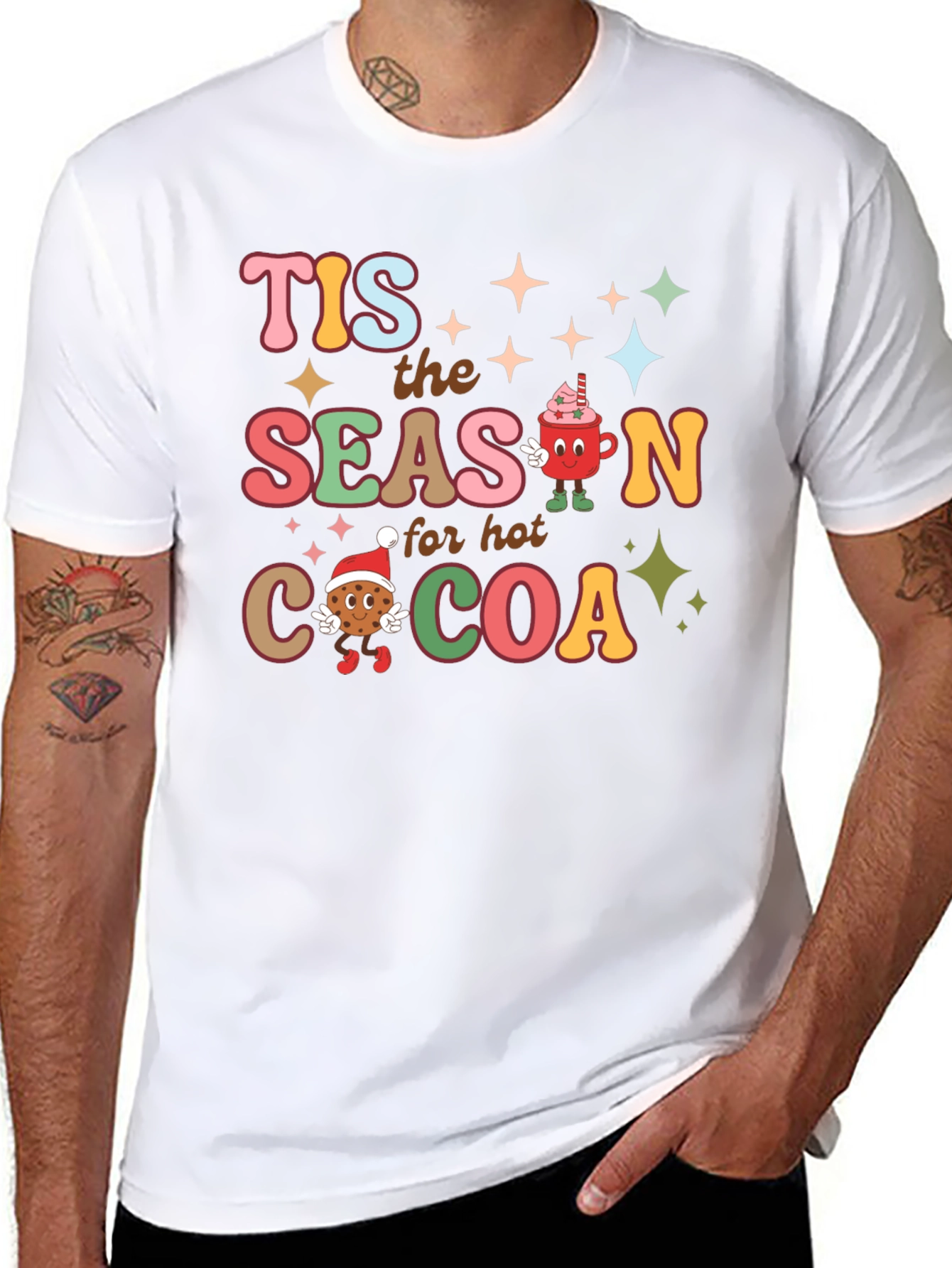 Tis the Season Hot Cocoa Graphic Tee