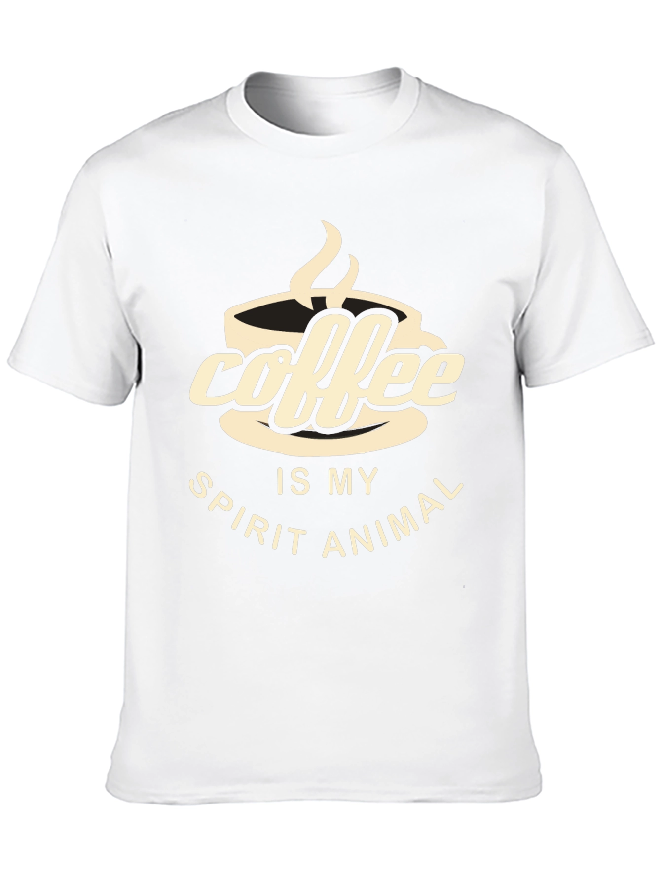 Coffee is My Spirit Animal - Graphic T-Shirt