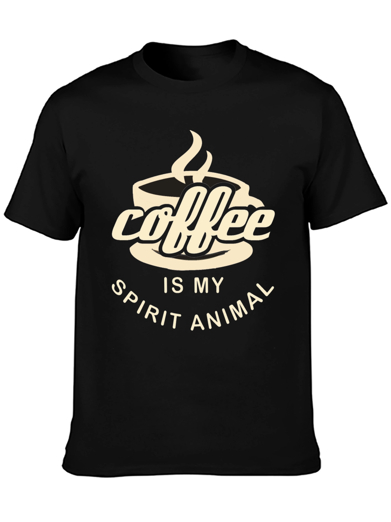 Coffee is My Spirit Animal - Graphic T-Shirt
