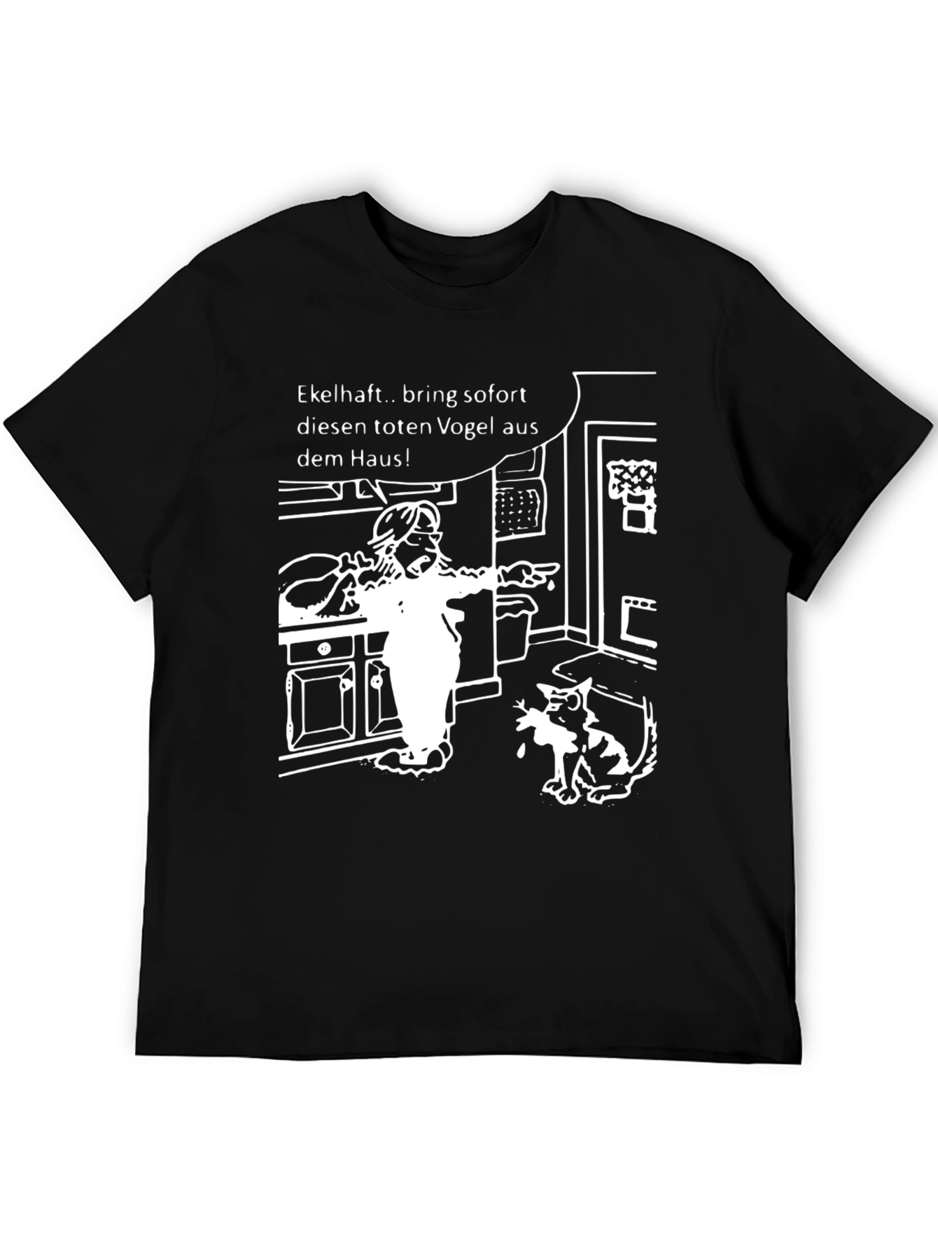Funny German Graphic T-Shirt - Ekelhaft!