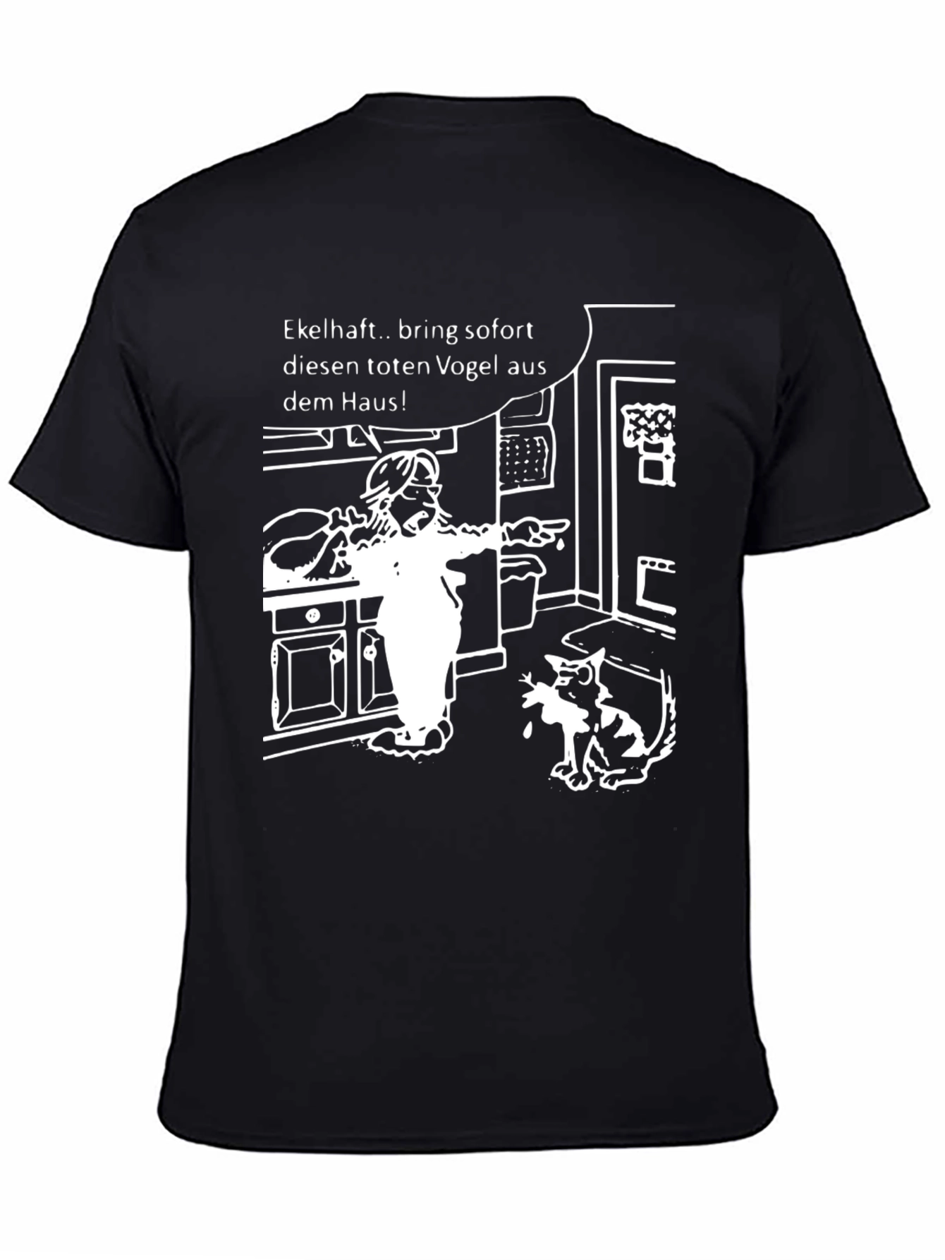Funny German Graphic T-Shirt - Ekelhaft!
