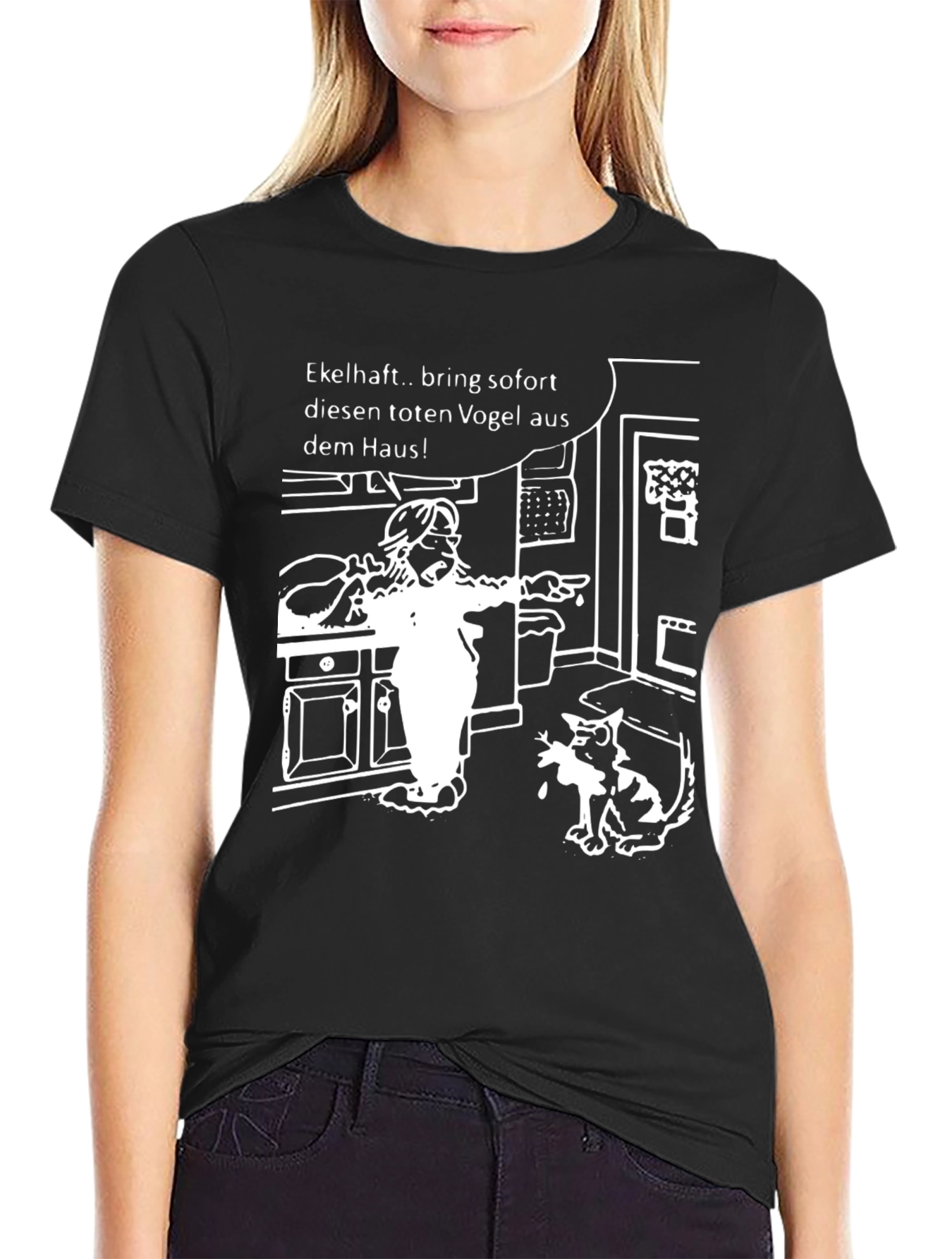 Funny German Graphic T-Shirt - Ekelhaft!